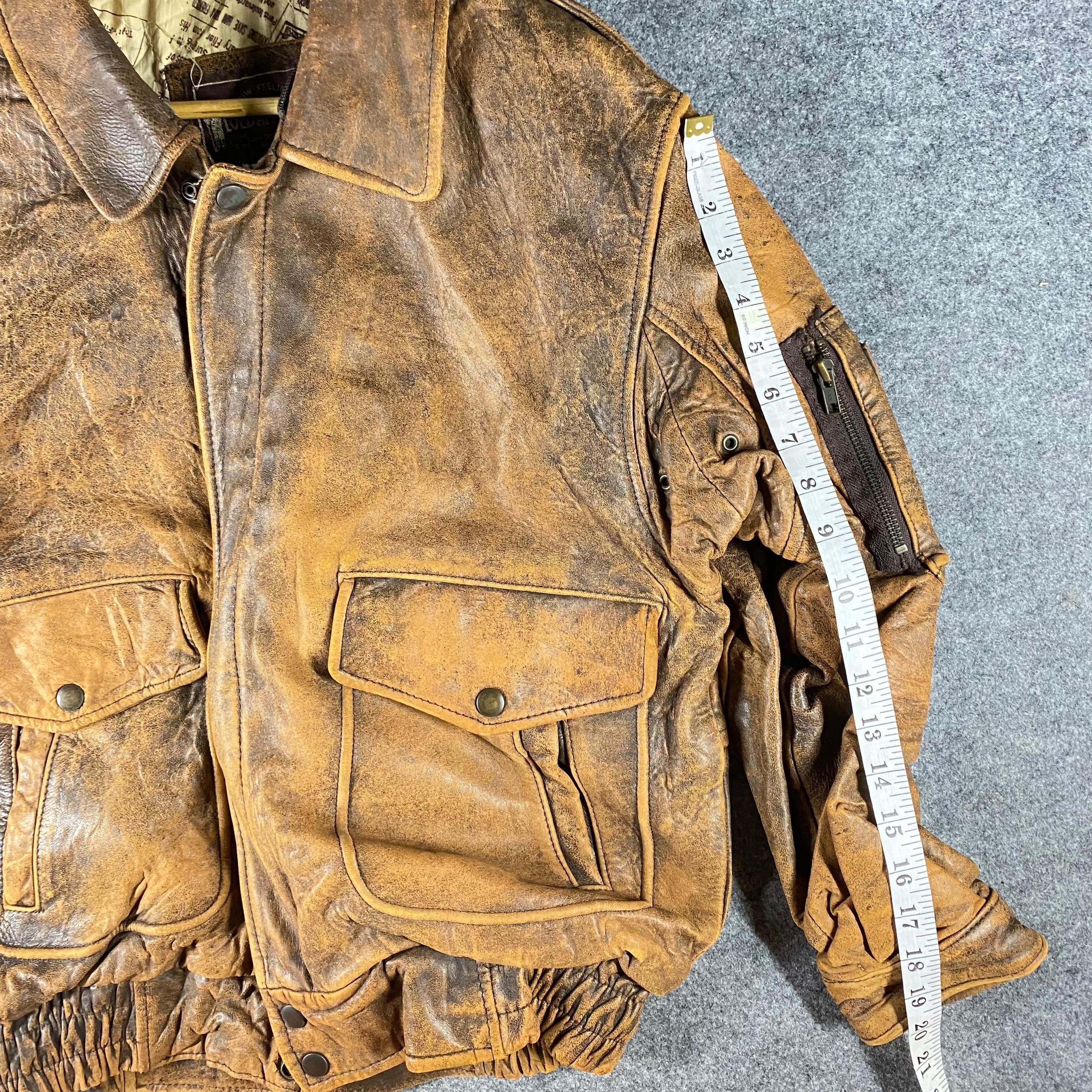 If Six Was Nine Vintage Lord Anthony Leather Jacket Size US M / EU 48-50 / 2 - 6 Thumbnail