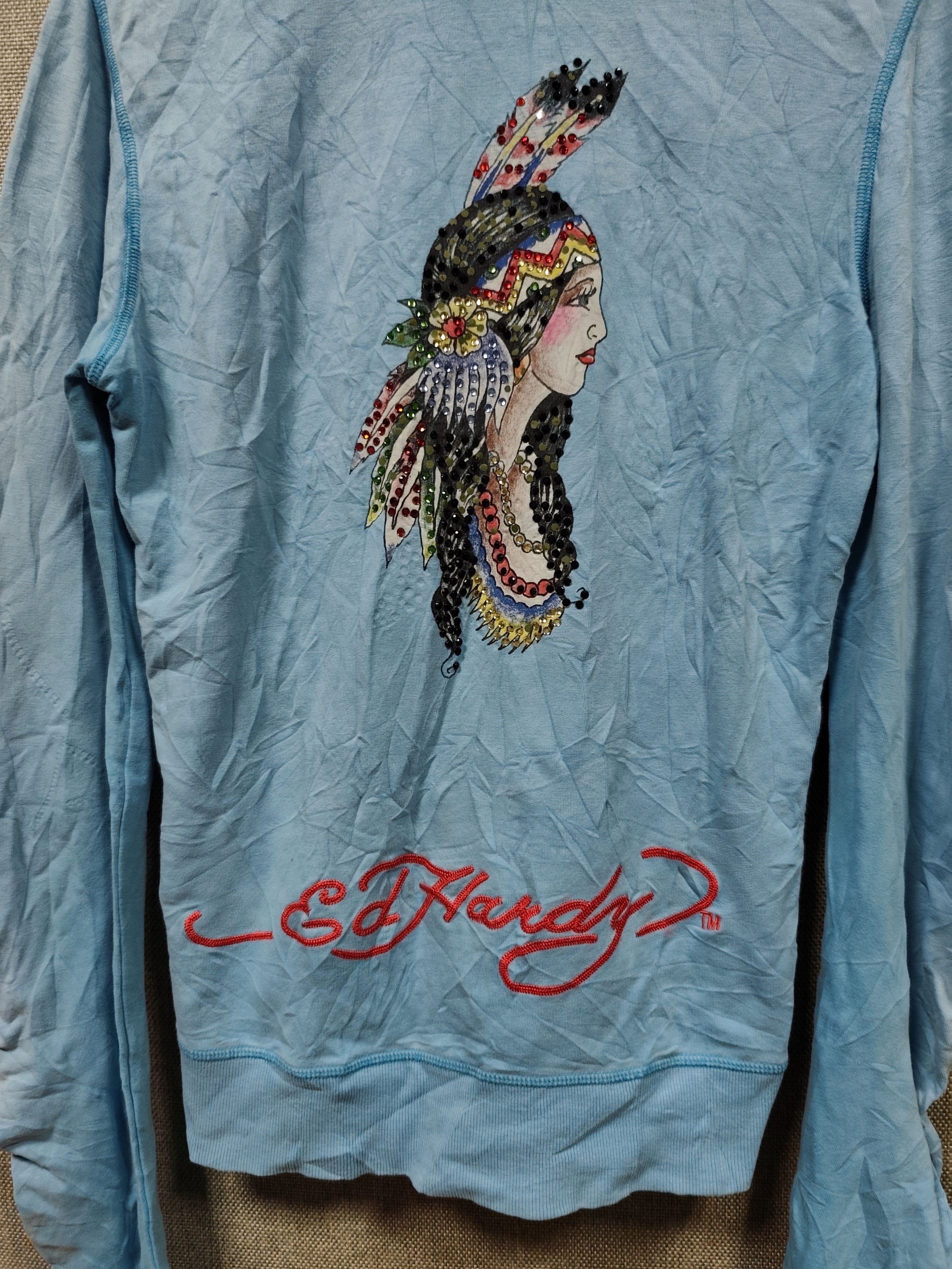 Ed Hardy Sweatshirt ed Hardy hoodie Size XS / US 0-2 / IT 36-38 - 3 Thumbnail