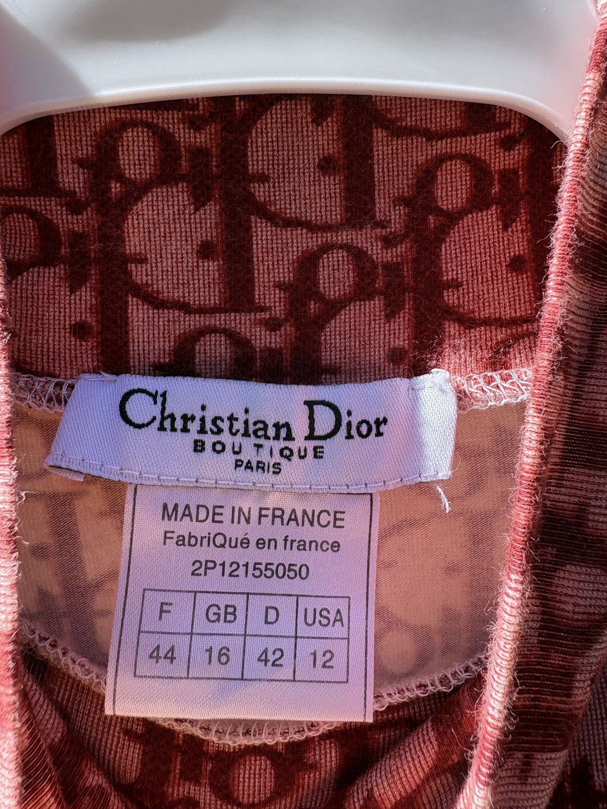 Dior Christian Dior CD Y2K monogram turtleneck long sleeves tee Size L / US 10 / IT 46 - 4 Thumbnail