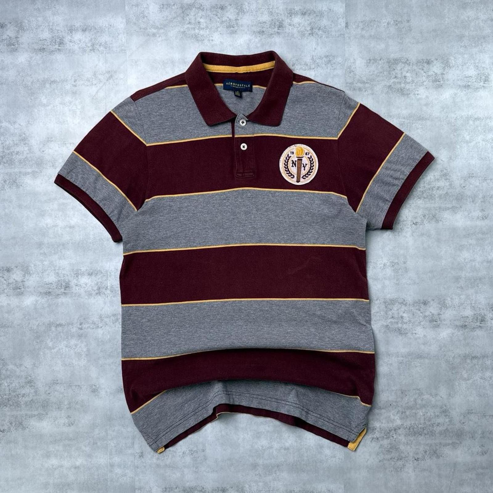 Aeropostale Y2K Aeropostale 00s Polo shirt Size US L / EU 52-54 / 3 - 1 Thumbnail