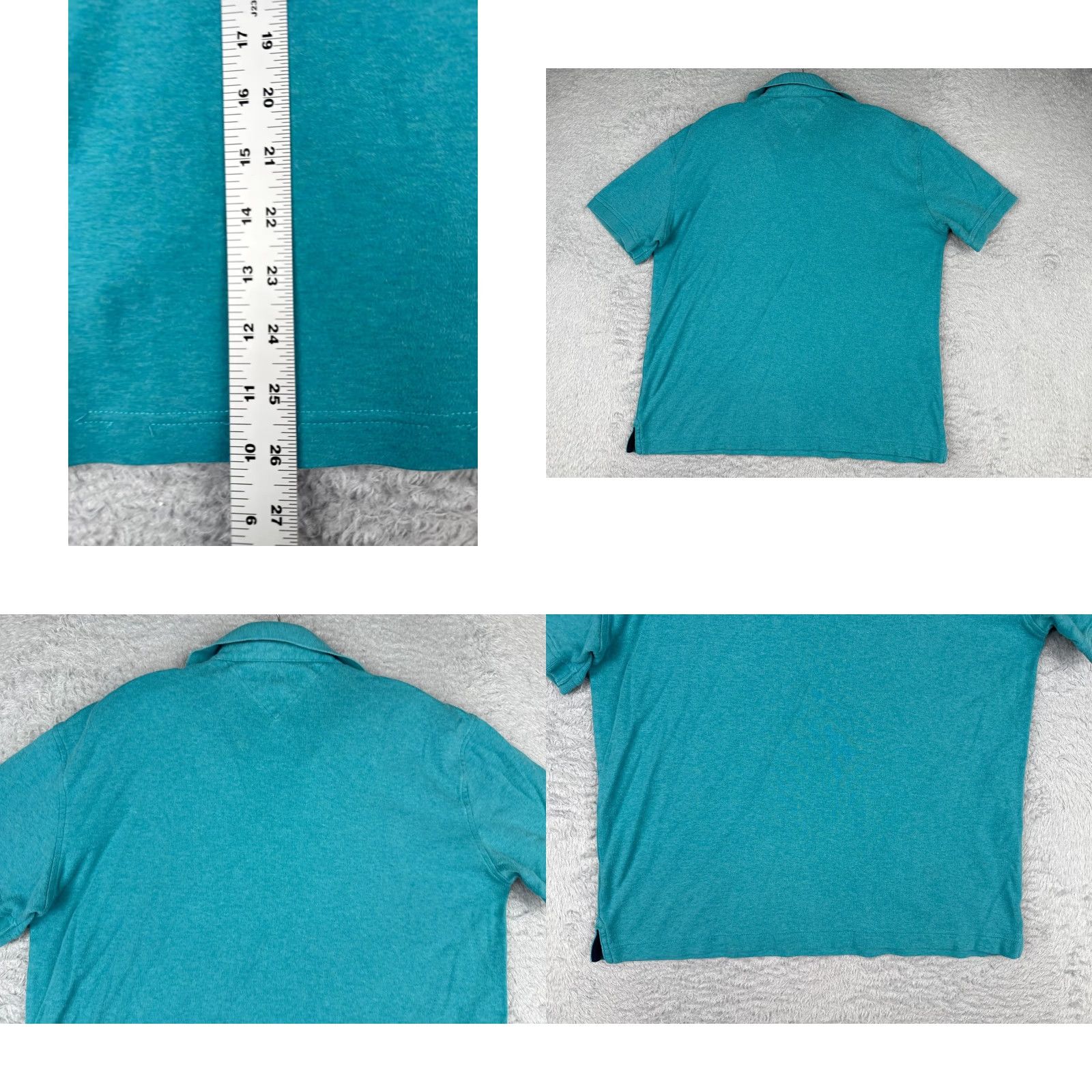 Tommy Hilfiger Tommy Hilfiger Polo Shirt Men XL Blue 100% Cotton Slim Fit Shirt Polo Shirt Mens XL Blue Modern Sports 1990s? Size US XL / EU 56 / 4 - 9 Thumbnail