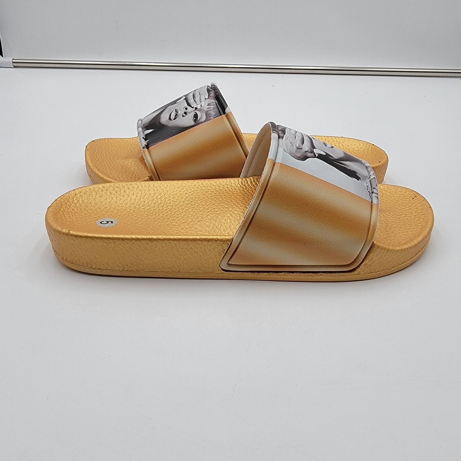 Cross Colours Lisa "Left Eye" Lopes Legacy Slides Cross Colours Sz 5 Women Size US 5 / IT 35 - 2 Thumbnail