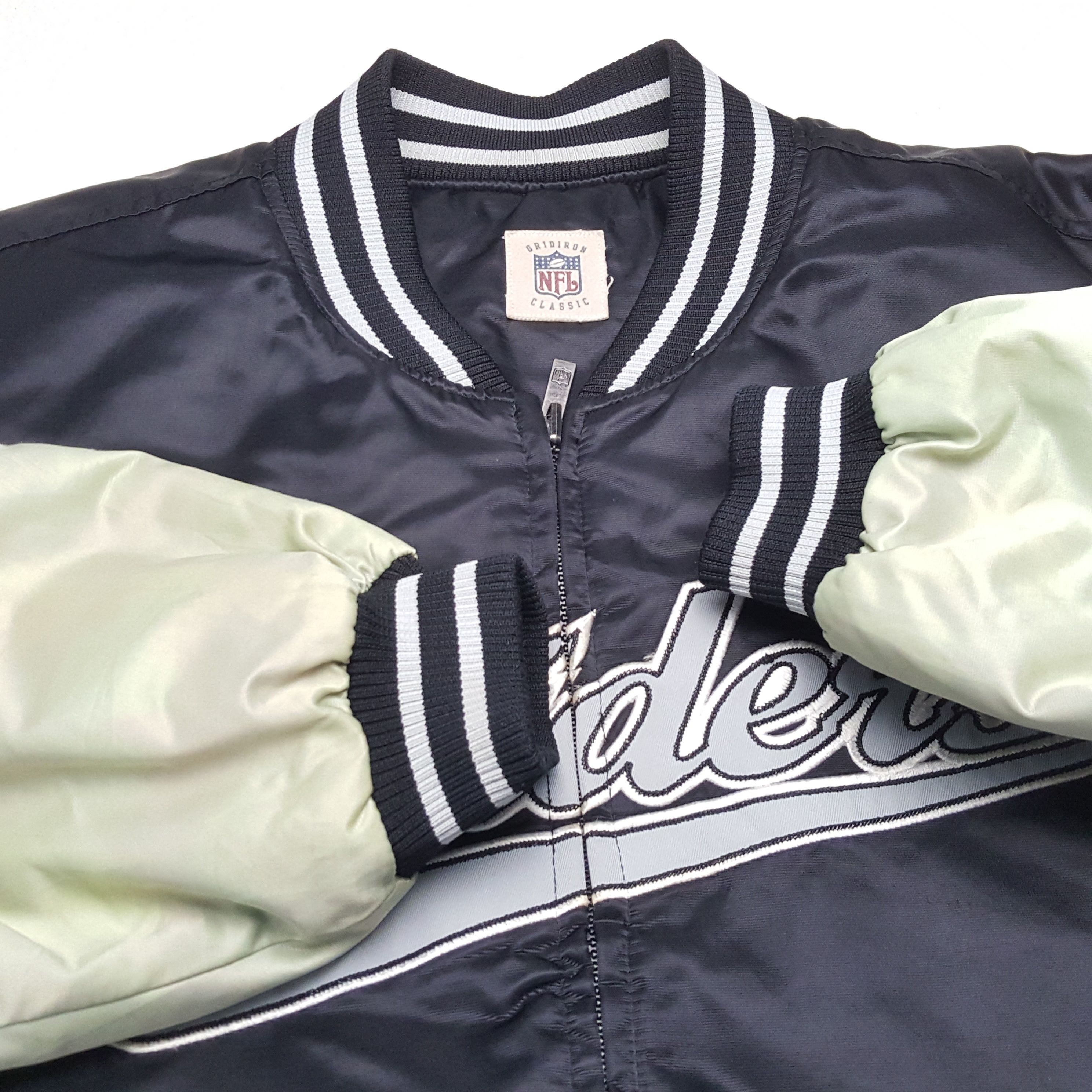 NFL × Vintage RAIDERS American Sports Football NFL Reversible Jacket Size US XXL / EU 58 / 5 - 15 Thumbnail