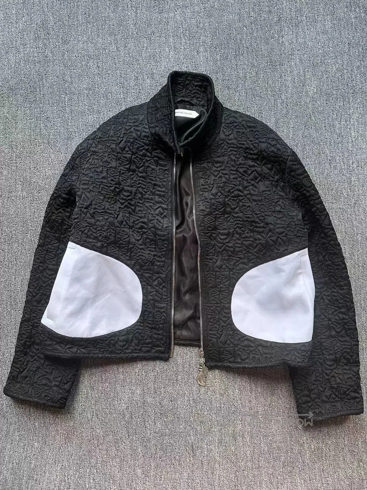 Namacheko namacheko short jacket with contrast pockets. Size US L / EU 52-54 / 3 - 1 Thumbnail