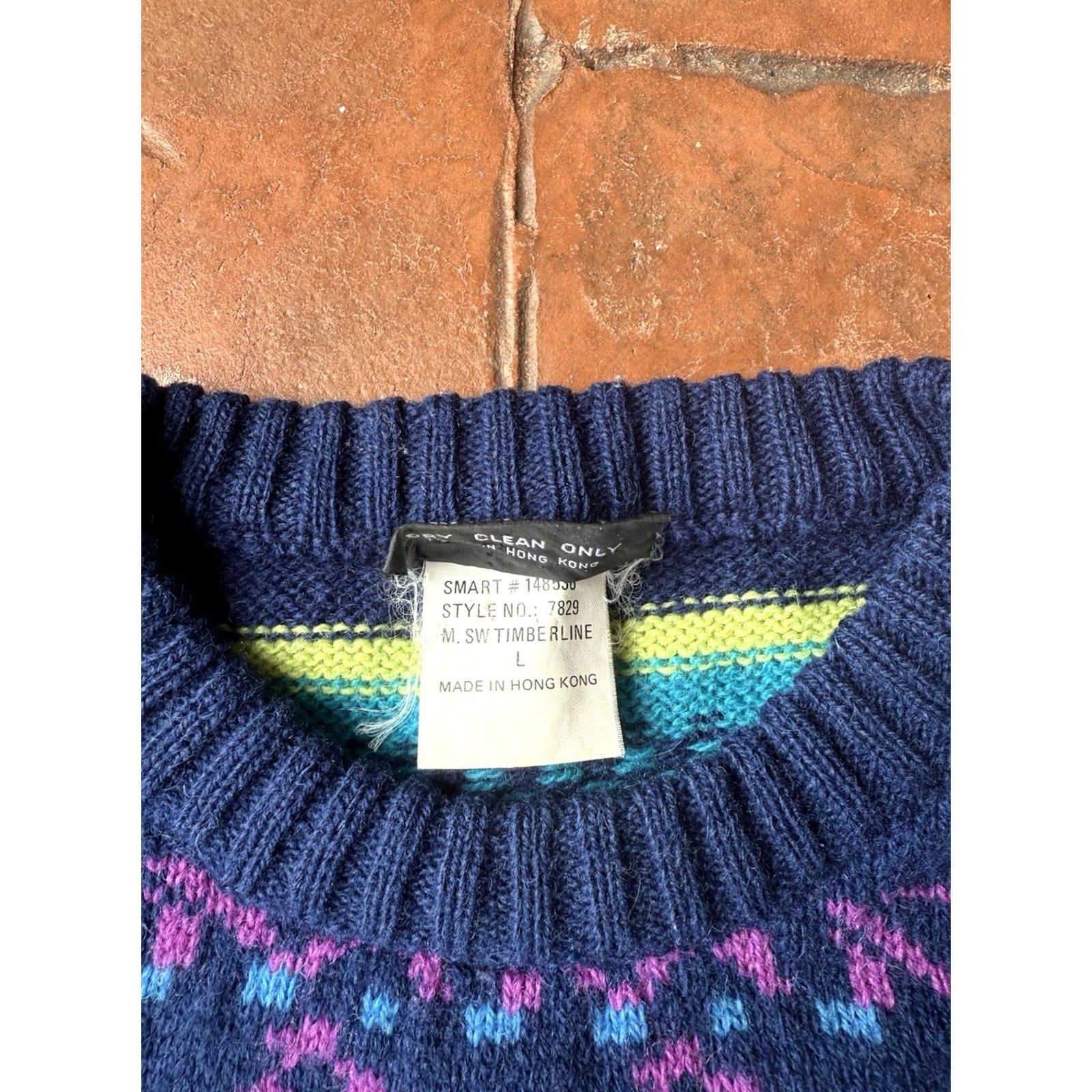 Vintage VINTAGE Demetre Wool Polar Bears Geometric Ski Sweater Men’s Large Size US L / EU 52-54 / 3 - 4 Thumbnail