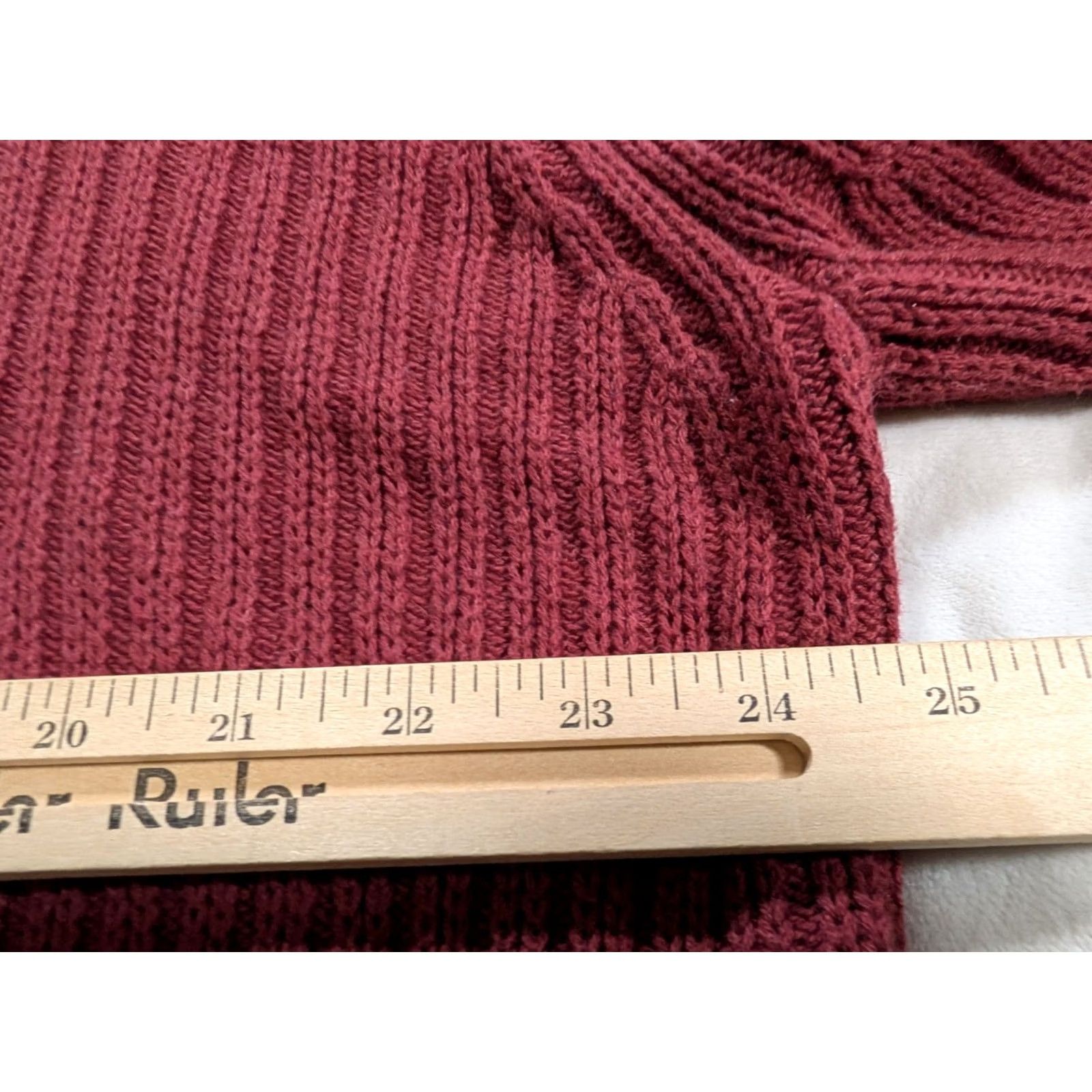 Vintage Duluth Sweater Mens 2XLT Red High Neck Wool Blend Shawl Collar Pullover Knit Heavyweight Casual Fall Winter Mens Size US XXL / EU 58 / 5 - 7 Thumbnail