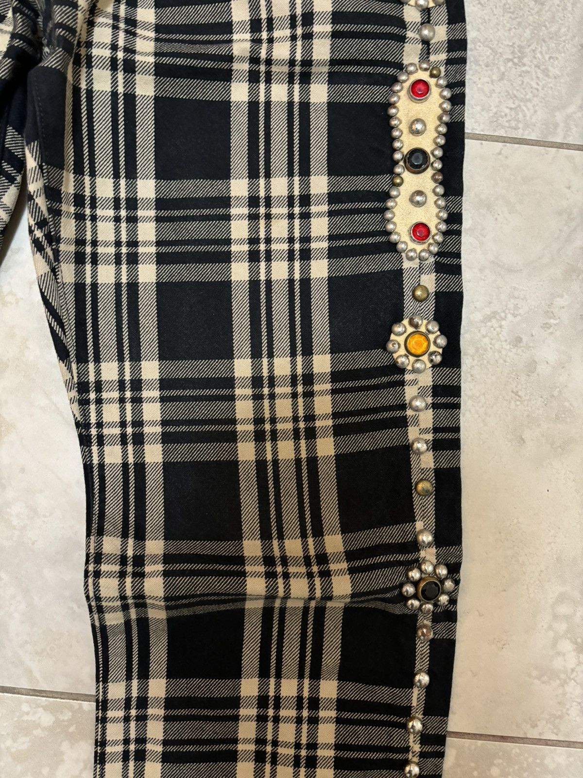 Kapital Rare FW14 1st release Kapital Kountry gemstone studded pants Size US 30 / EU 46 - 13 Thumbnail