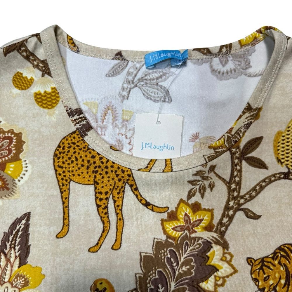 J.McLaughlin NWT New $178 J.McLaughlin Signature Sand Gold Tigris Knit 3 Size M / US 6-8 / IT 42-44 - 7 Thumbnail