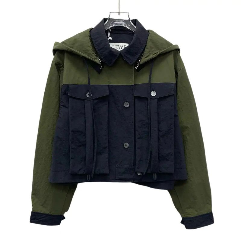 Loewe Loewe Color-Block Nylon Women's Jacket 0089 Size XS / US 0-2 / IT 36-38 - 1 Thumbnail