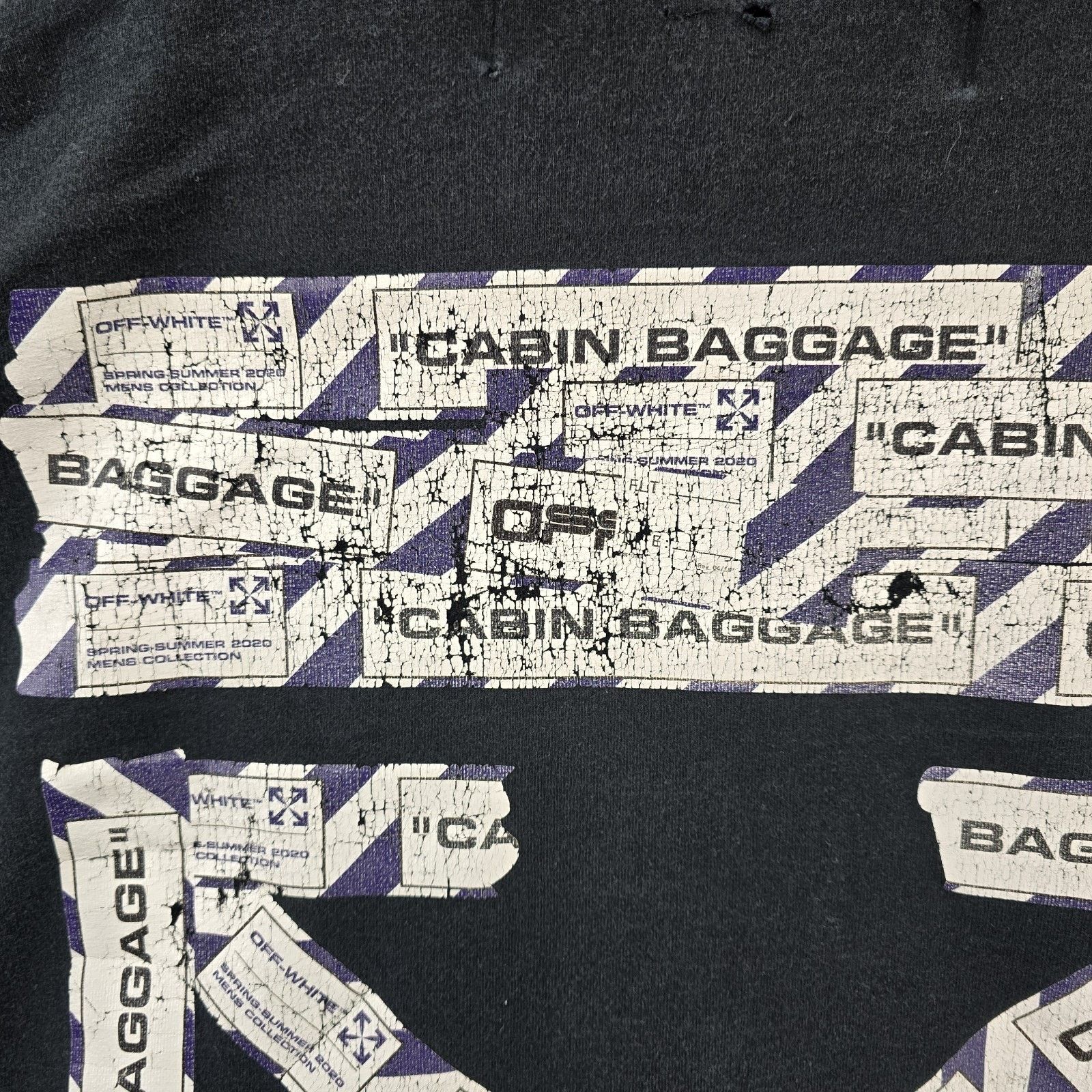 Off-White Off White Airport Tape Shirt L Operating SRL Virgil Abloh Size US L / EU 52-54 / 3 - 10 Thumbnail