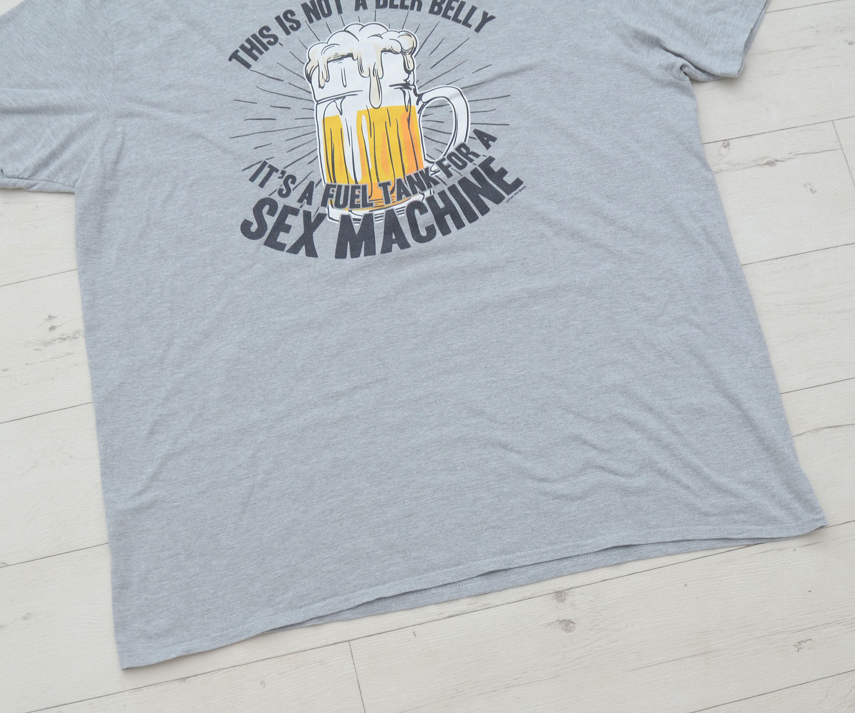 Other Not Beer Belly It's Fuel Tank for Sex Machine Funny Tee Size US XXL / EU 58 / 5 - 3 Thumbnail