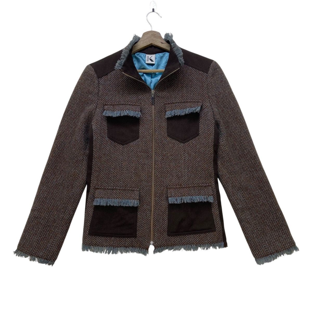 Krizia Krizia Italia Zipper Jacket Size S / US 4 / IT 40 - 1 Thumbnail