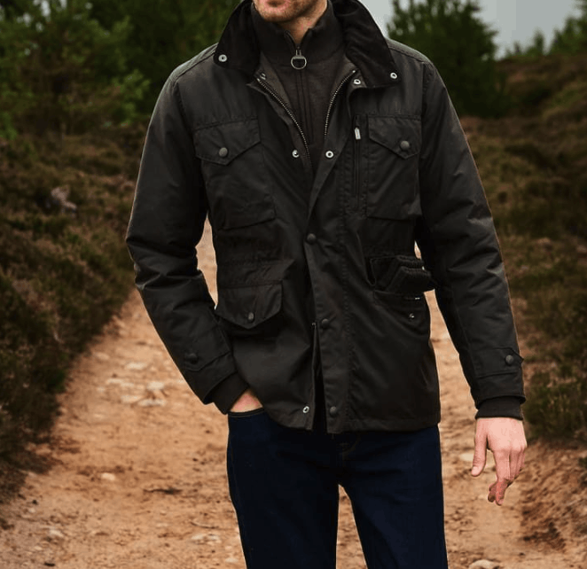 Barbour BARBOUR Ogston Waxed Cotton Jacket MSRP$625 Size US XL / EU 56 / 4 - 12 Thumbnail