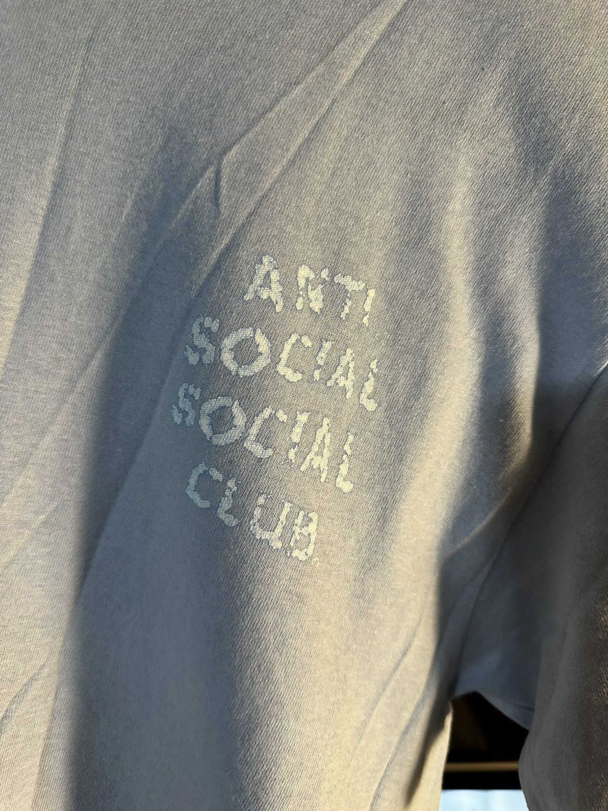 Anti Social Social Club × Designer Baby blue Anti Social Social Club Tee Size US M / EU 48-50 / 2 - 3 Thumbnail
