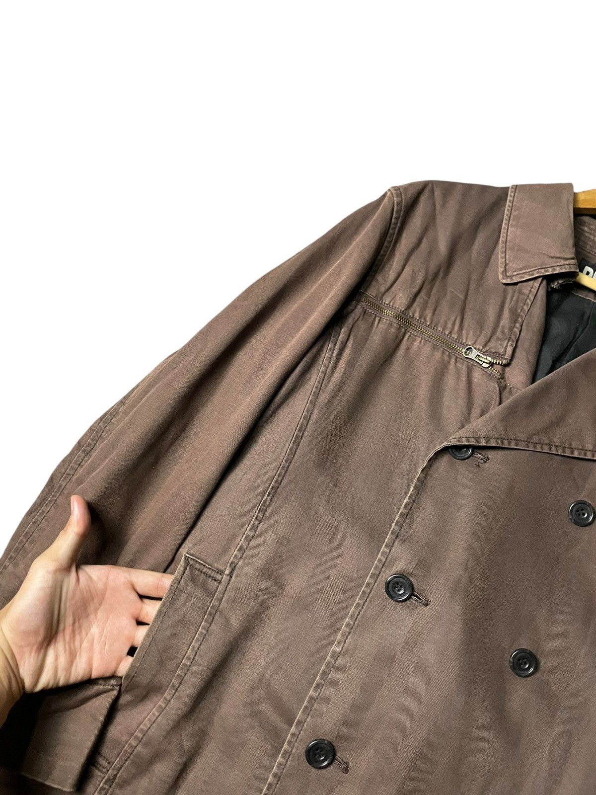 PPFM PPFM Double Breasted Light Coat (102) Size US M / EU 48-50 / 2 - 5 Thumbnail