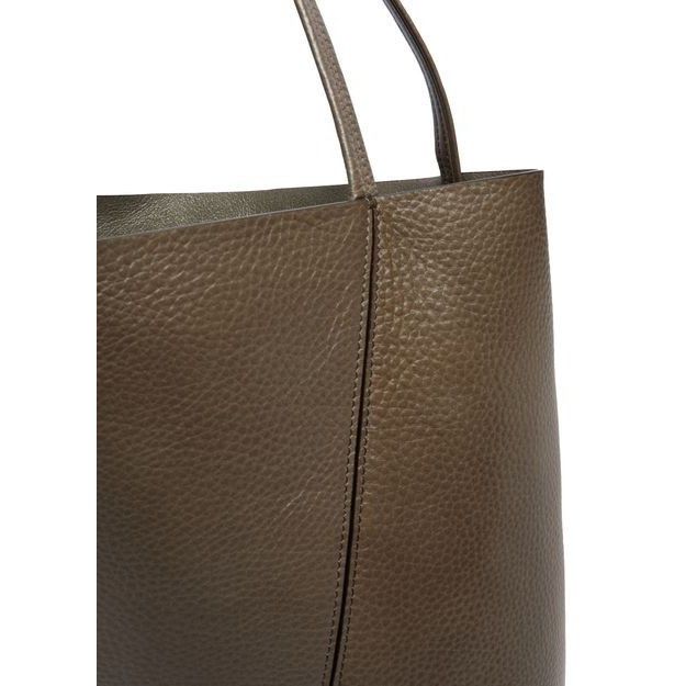 Chloe Chloe Large Spin Flannel Gray Grained Leather Tote Bag New & Size ONE SIZE - 6 Thumbnail