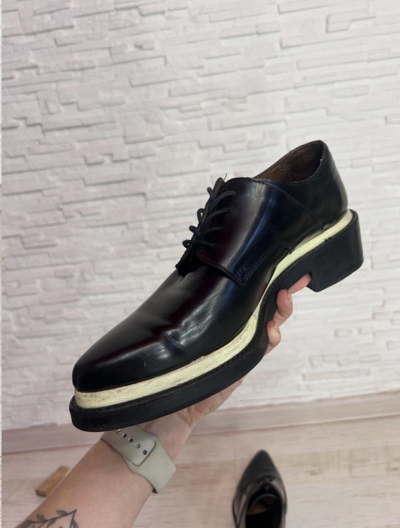 Acne Studios Acne Studios Lark Chunky Leather Loafers Size 40 Size US 10 / IT 40 - 10 Thumbnail