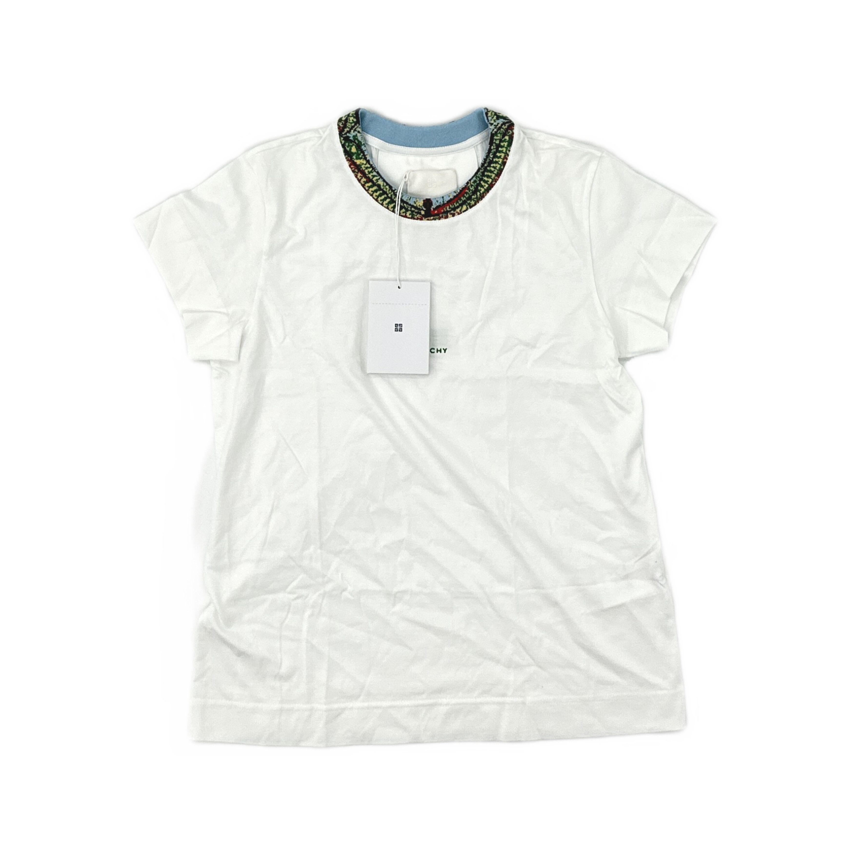 Givenchy Givenchy Embroidered Collar T-Shirt Size XS Size XS / US 0-2 / IT 36-38 - 1 Thumbnail