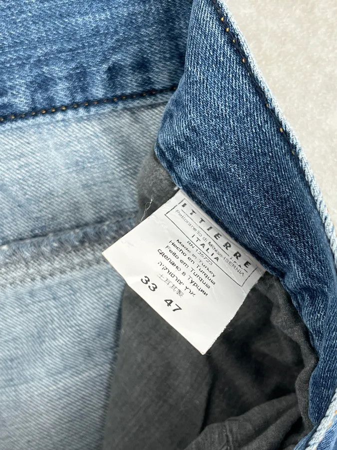 Vintage SS2009 Costume National Blue Denim Jeans Size US 32 / EU 48 - 13 Thumbnail