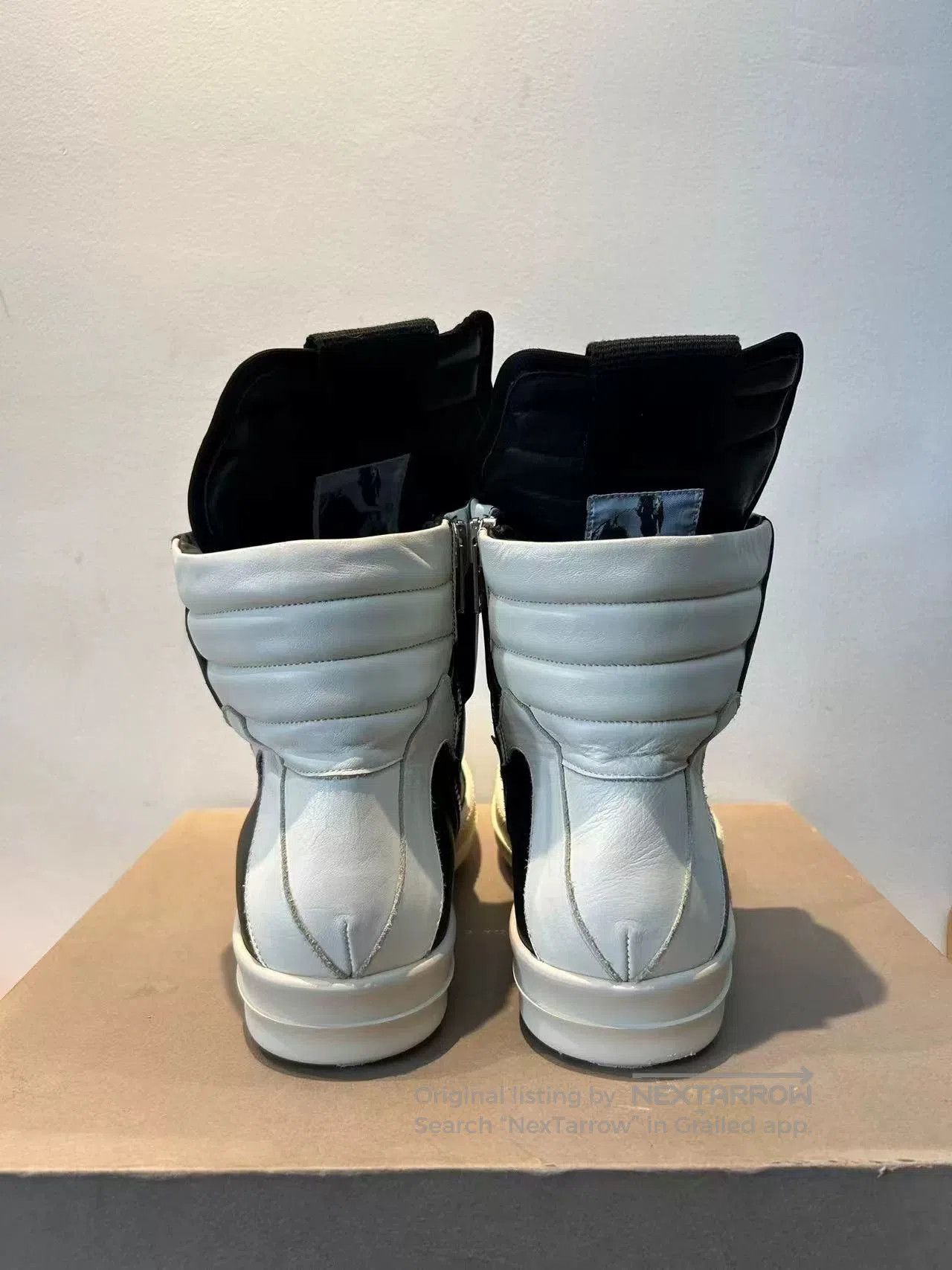 Rick Owens Rick Owens Mainline Stylish Leather Sneakers. Size US 10 / EU 43 - 4 Thumbnail