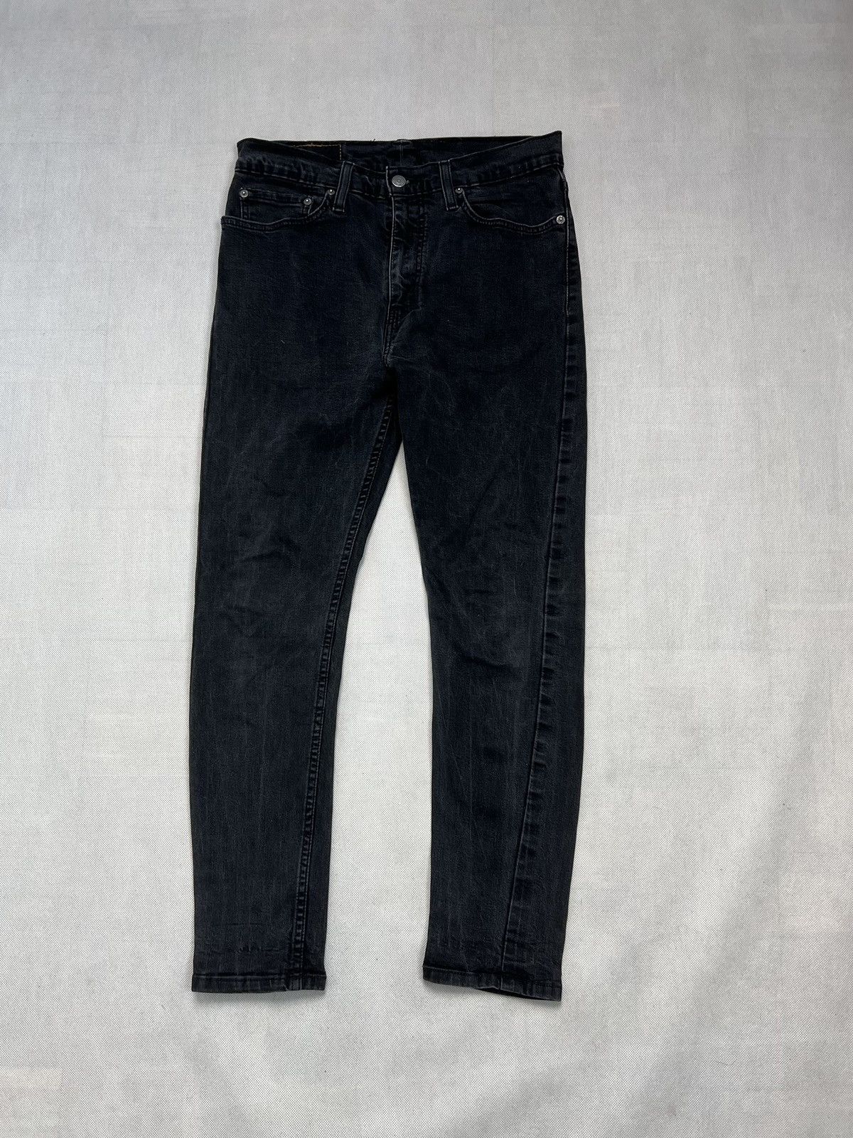 Levi's × Levi's Vintage Clothing Pants Levi’s 510 Dark Grey 34/30 Size US 34 / EU 50 - 2 Thumbnail