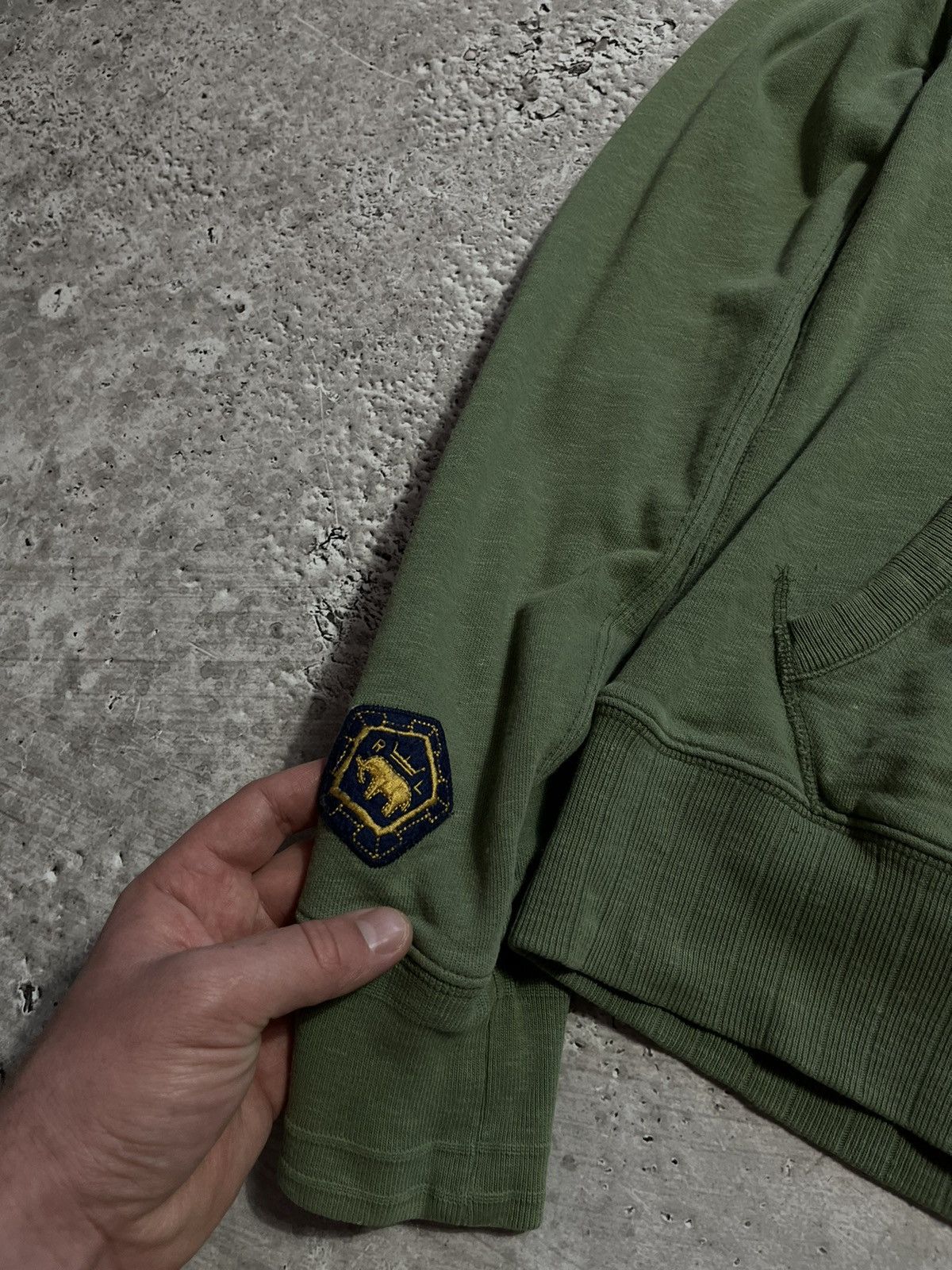 Polo Ralph Lauren × Vintage Vintage Polo by Ralph Lauren Military Cotton Sweater Size US S / EU 44-46 / 1 - 6 Thumbnail