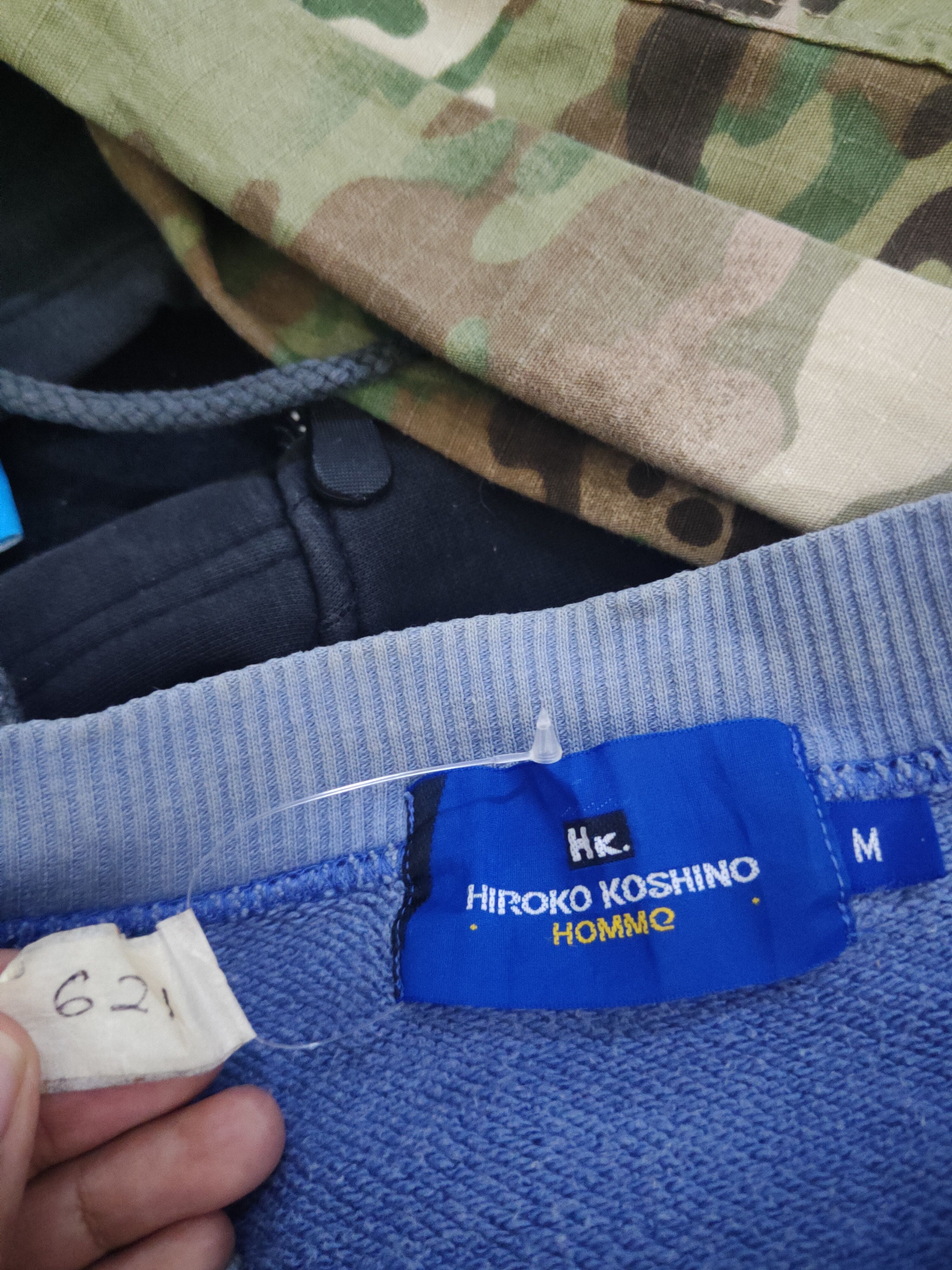 Hiroko Koshino Homme DL Hiroko Koshino Homme vintage Blue Sweatshirts #621T Size US M / EU 48-50 / 2 - 5 Thumbnail