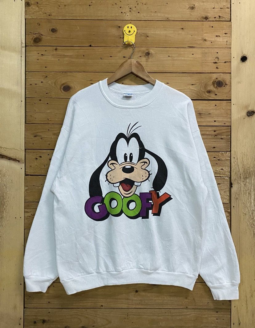 Cartoon Network × Disney × Vintage Vintage 80s disney goofy character sweatshirt Size US L / EU 52-54 / 3 - 1 Thumbnail