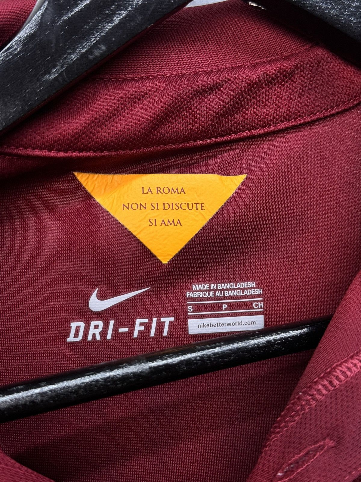 Nike × Vintage AS ROMA 2014/15 HOME FOOTBALL JERSEY NIKE Size US S / EU 44-46 / 1 - 8 Thumbnail