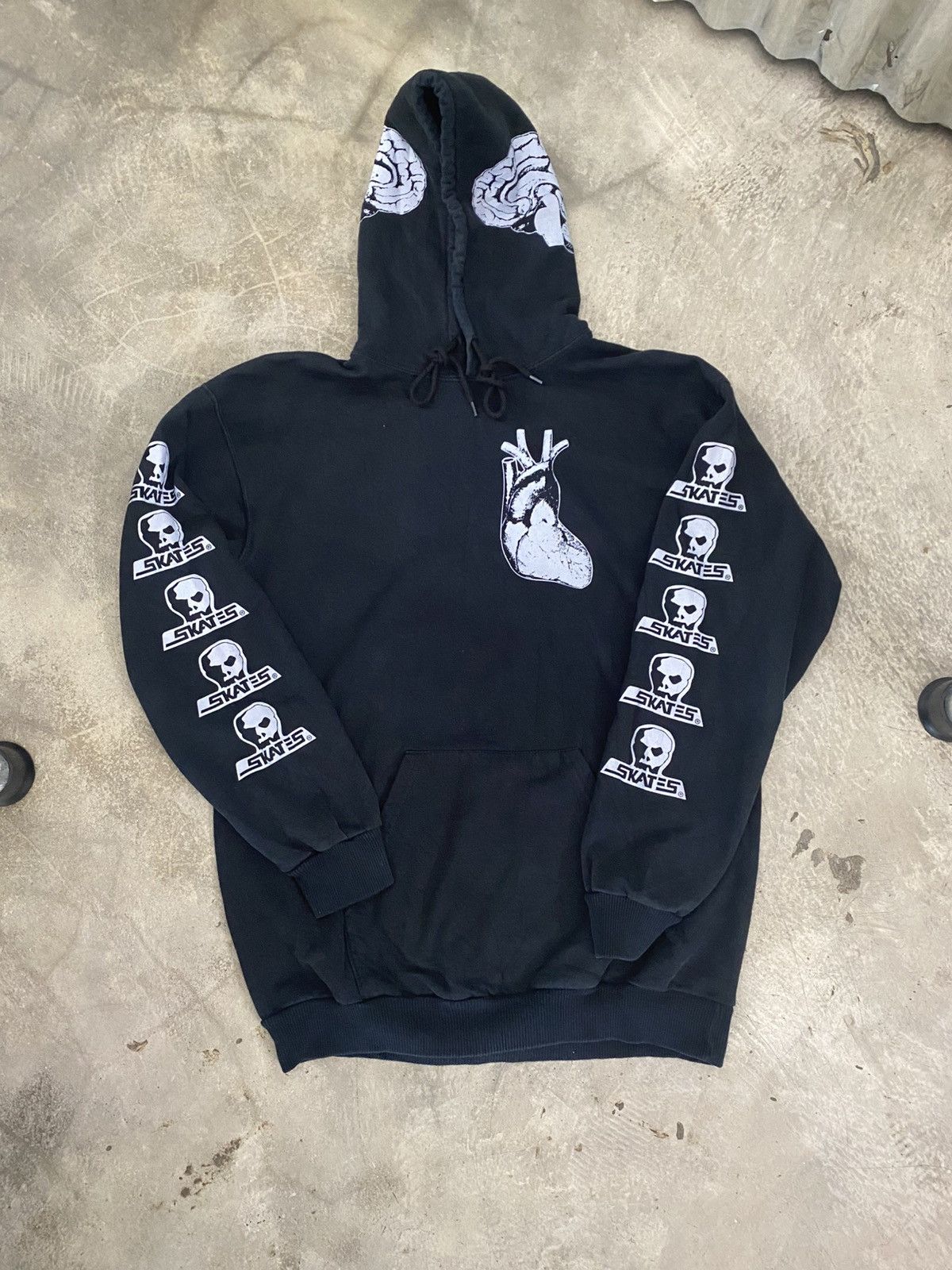 Other VINTAGE SKULLSKATES HOODIE Size US M / EU 48-50 / 2 - 1 Thumbnail
