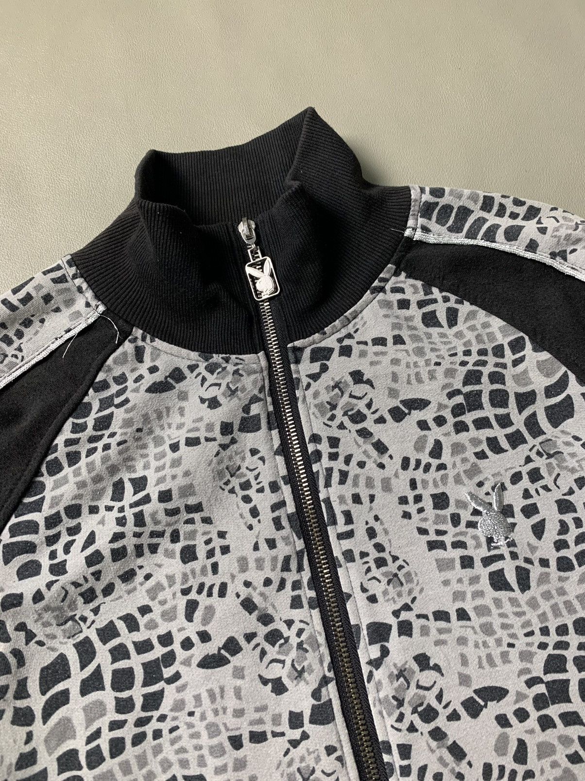 If Six Was Nine × Japanese Brand × Le Grande Bleu (L.G.B.) Playboy Snake Pattern Track Jacket Size US M / EU 48-50 / 2 - 4 Thumbnail