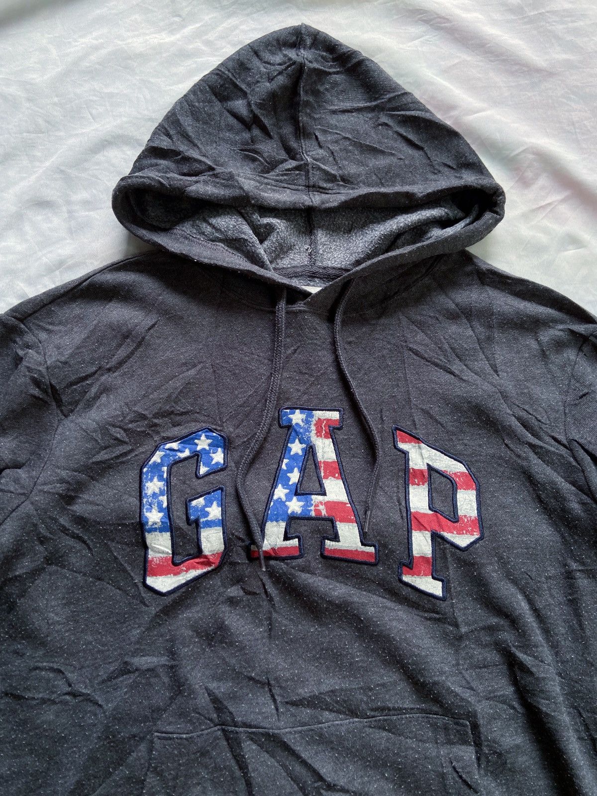 Gap GAP AMERICAN FLAG LOGO HOODIE Size US L / EU 52-54 / 3 - 3 Thumbnail