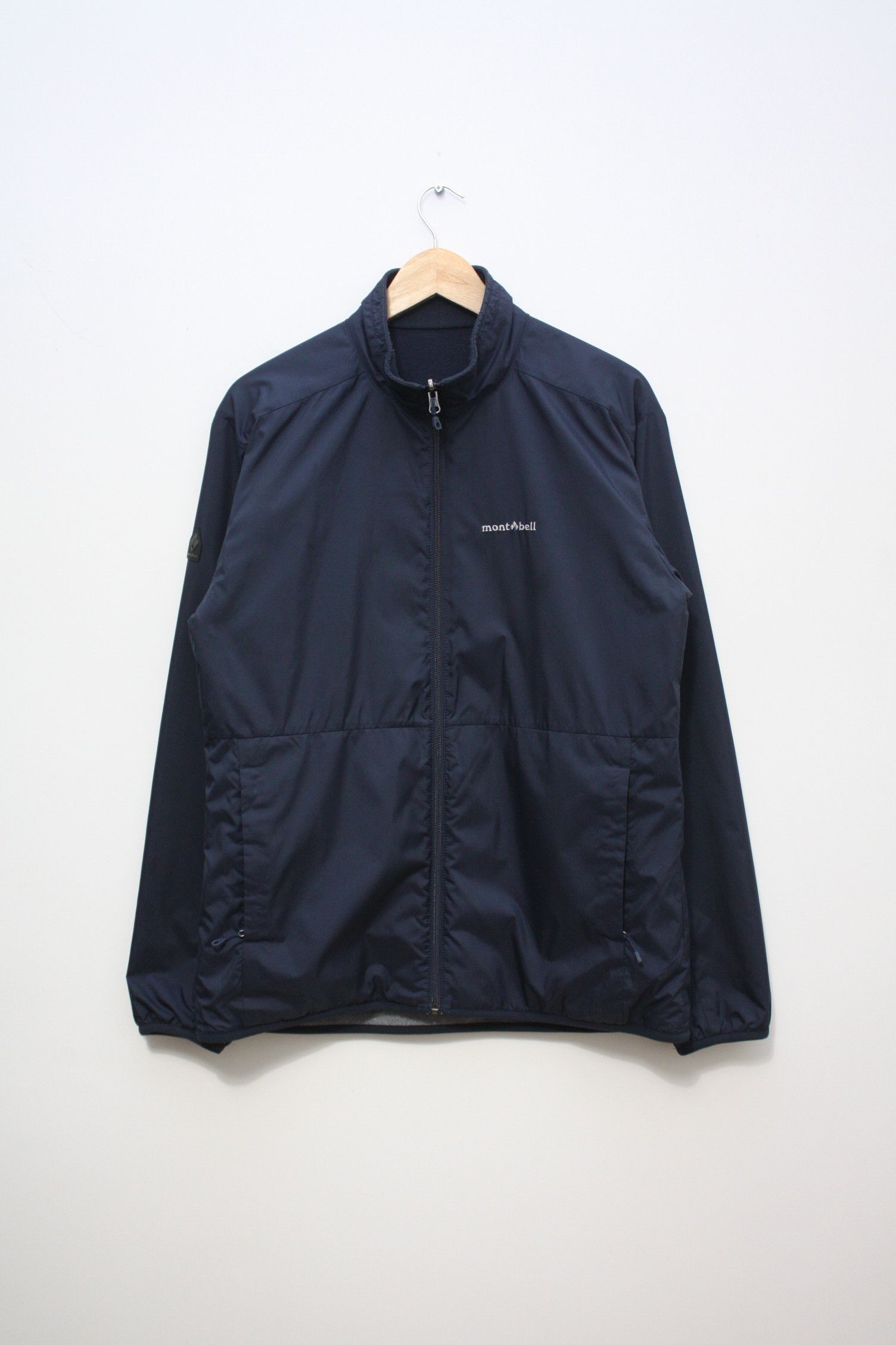 Montbell Montbell Reversible Fleece Nylon Navy Grey Jacket Men's Size US L / EU 52-54 / 3 - 4 Thumbnail