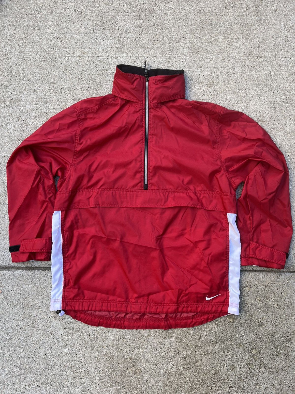Nike × Vintage Vintage 90s Nike Light Jacket with Packable Hood Size US M / EU 48-50 / 2 - 16 Thumbnail