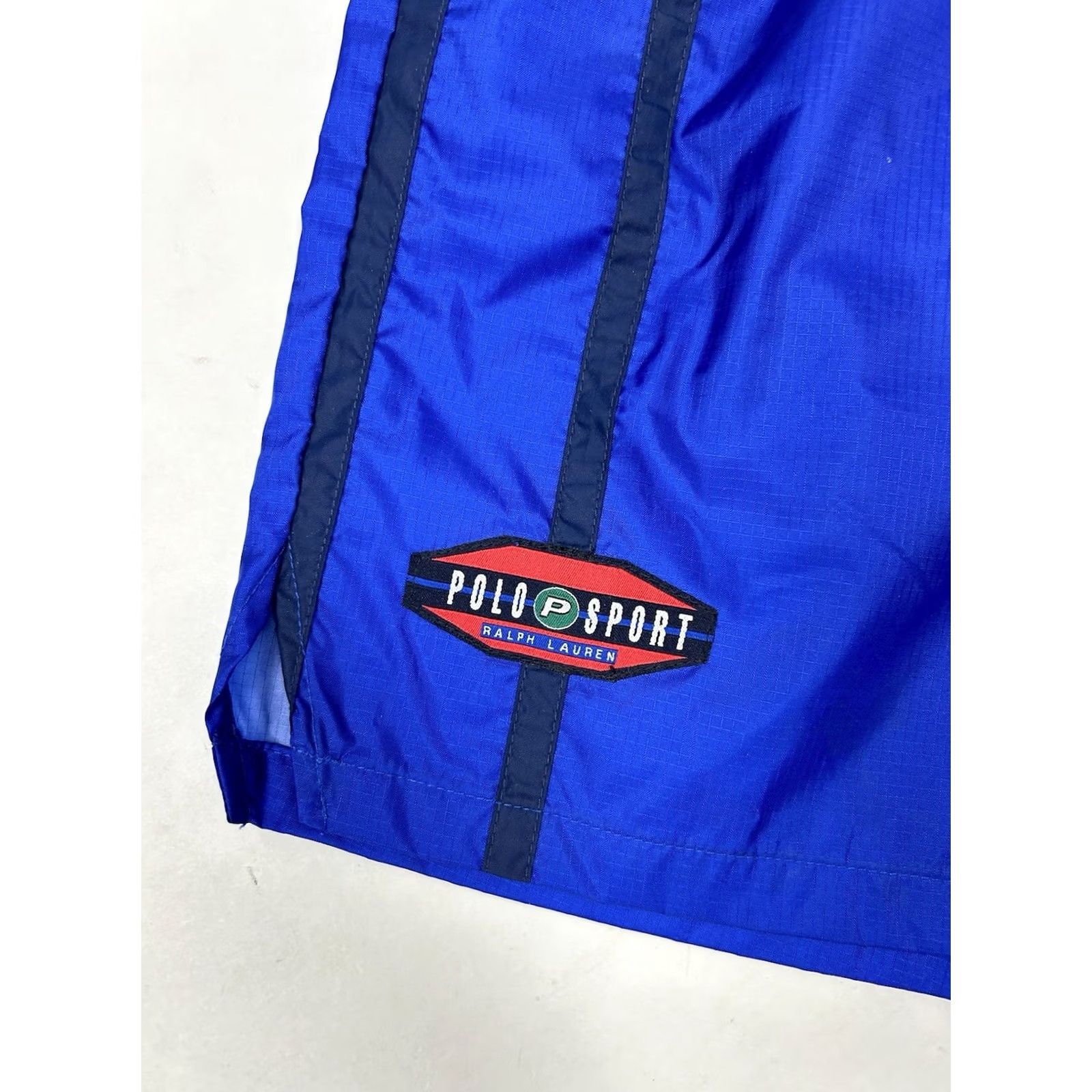 Vintage VINTAGE Polo Sport Ralph Lauren Blue Nylon Athletic Shorts XL Men 90s Rare Size US XL / EU 56 / 4 - 2 Thumbnail