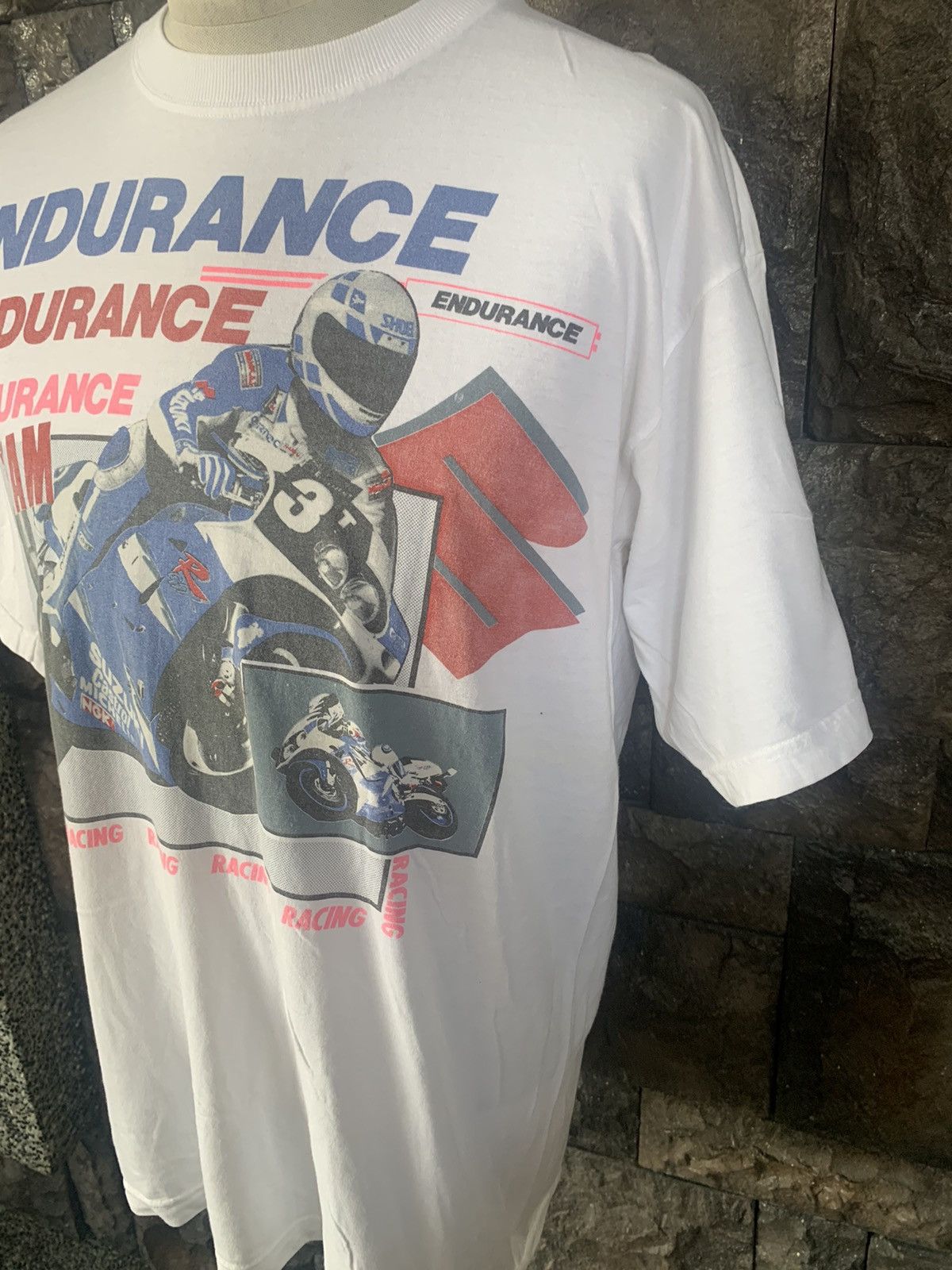 Vintage Vintage Team Suzuki Endurance Racing GSX R1000 T shirt Size US L / EU 52-54 / 3 - 3 Thumbnail