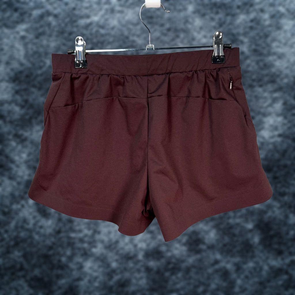 Uniqlo Uniqlo Womens Size Small Burgundy Athletic Shorts Lightweight Gym Running Size 28" / US 6 / IT 42 - 1 Thumbnail