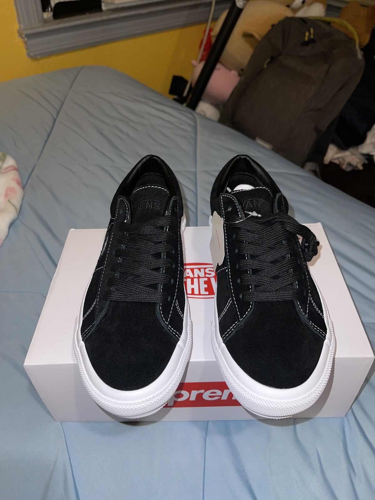 Supreme × Vans Supreme Fuck Em Black Size US 7 / EU 40 - 3 Thumbnail