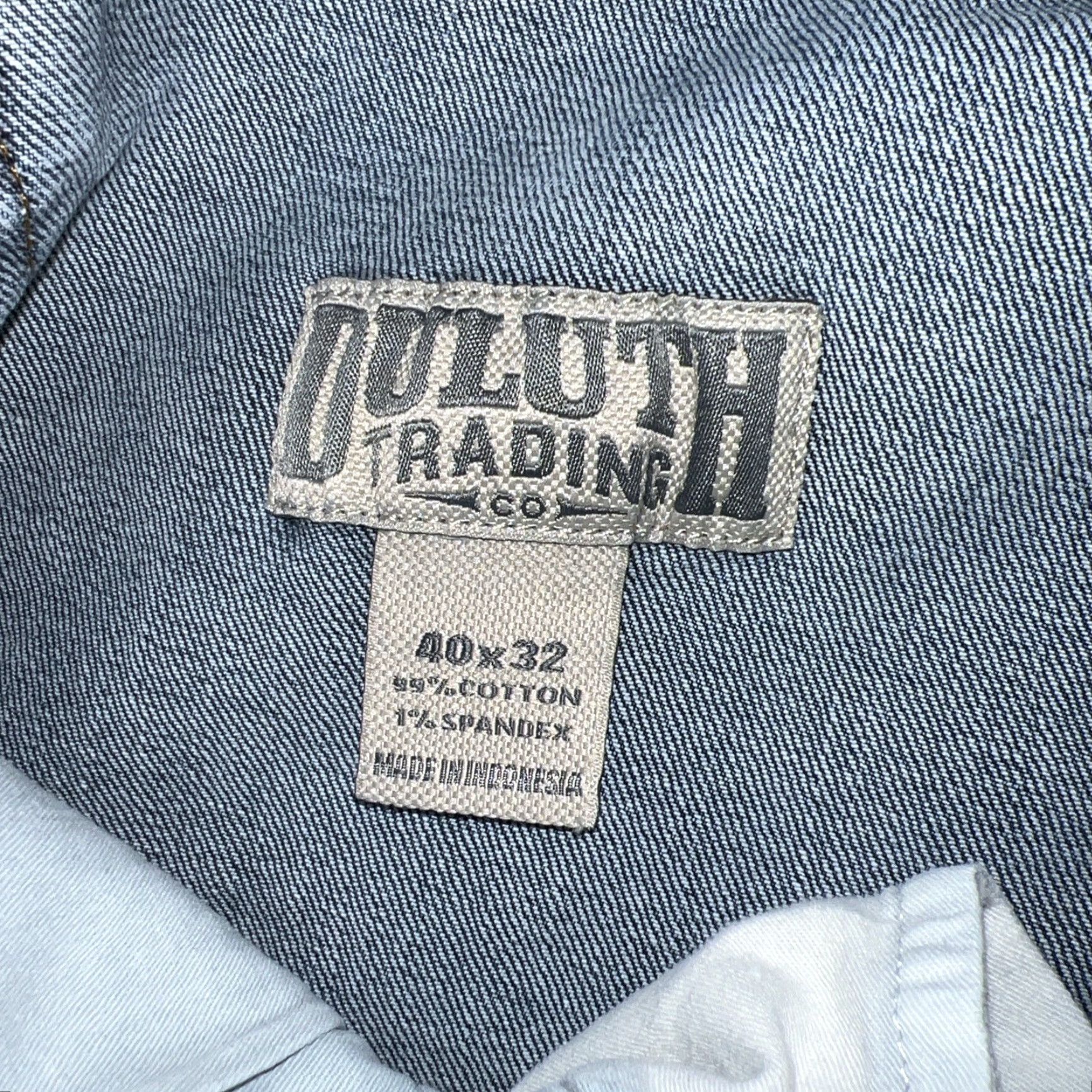 CO Duluth Trading Co Flex Weekender Jeans Mens Size 40x32 Blue Straight Size US 40 / EU 56 - 5 Thumbnail