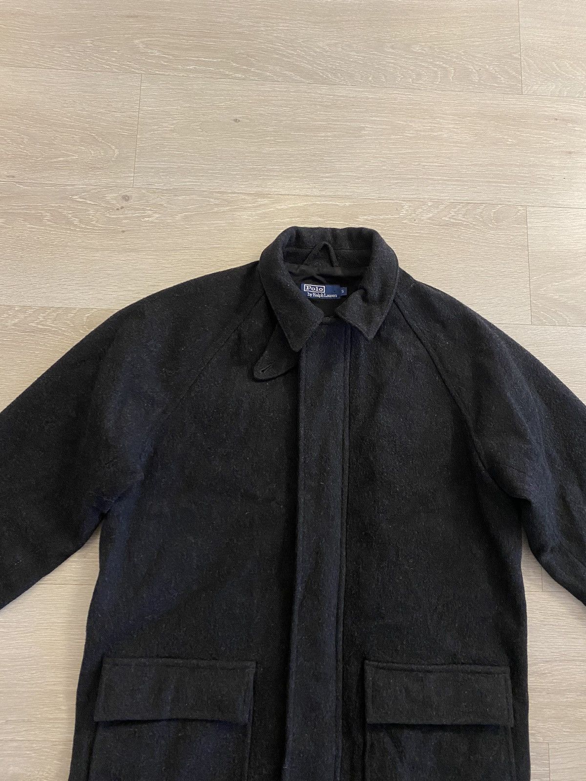 Designer × Polo Ralph Lauren Vintage Polo Ralph Lauren Wool Overcoat Heavy Jacket Mens S Size US S / EU 44-46 / 1 - 2 Thumbnail