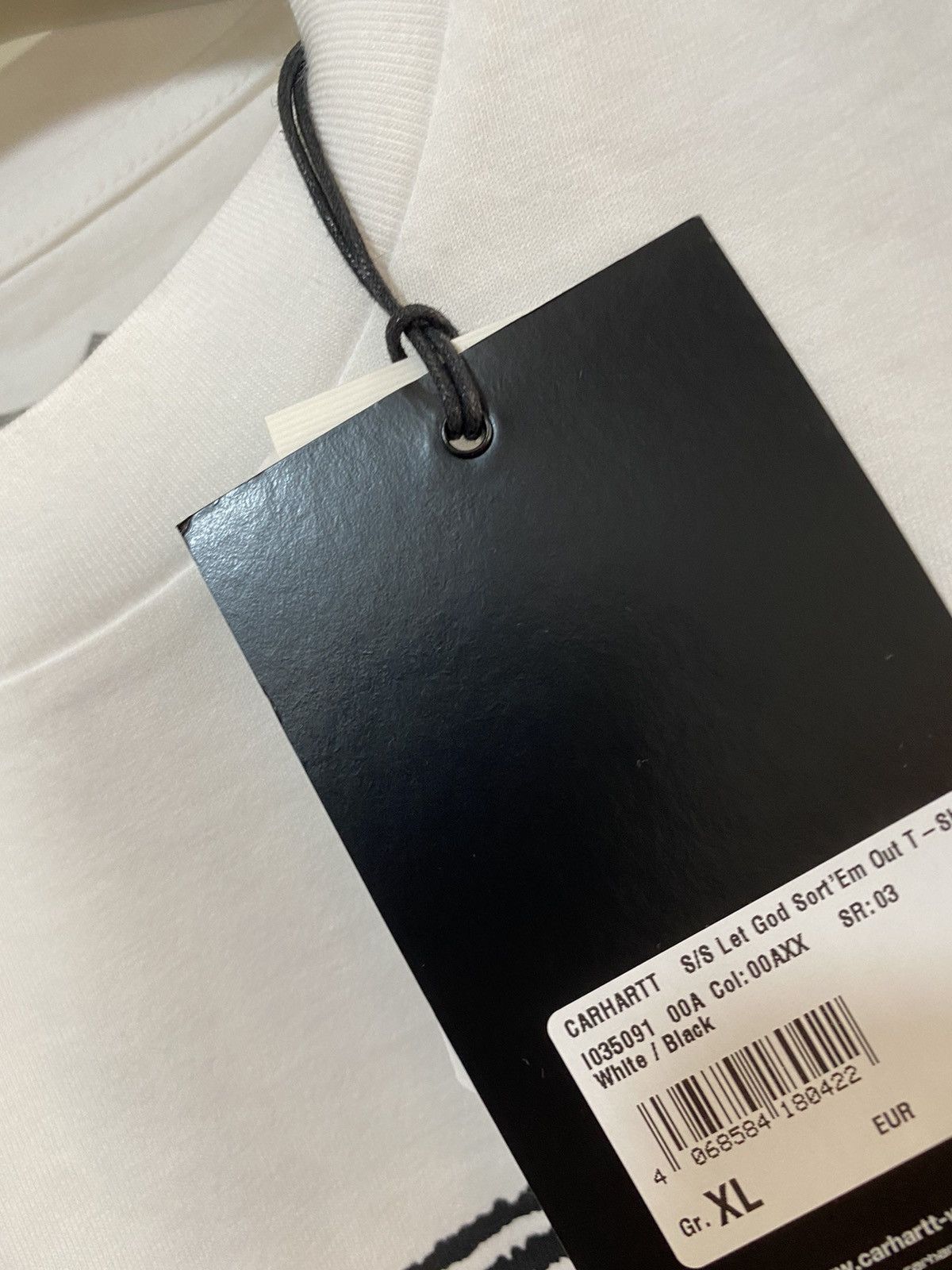 Carhartt Wip Carhartt WIP X Clipse Let God sort'em out XL white t-shirt Size US XL / EU 56 / 4 - 6 Thumbnail