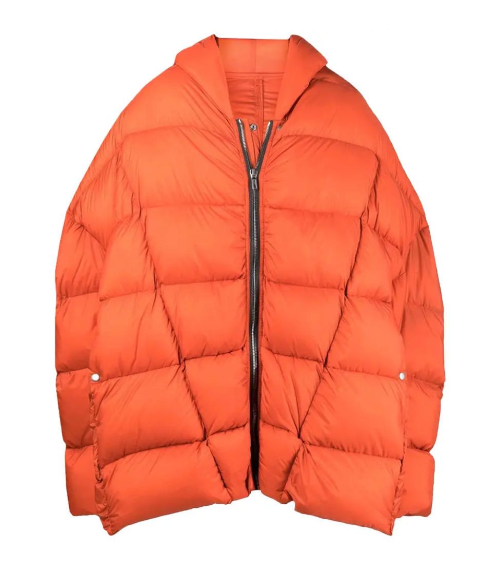Rick Owens Jumbo Gimp Coat Orange Size US L / EU 52-54 / 3 - 1 Preview