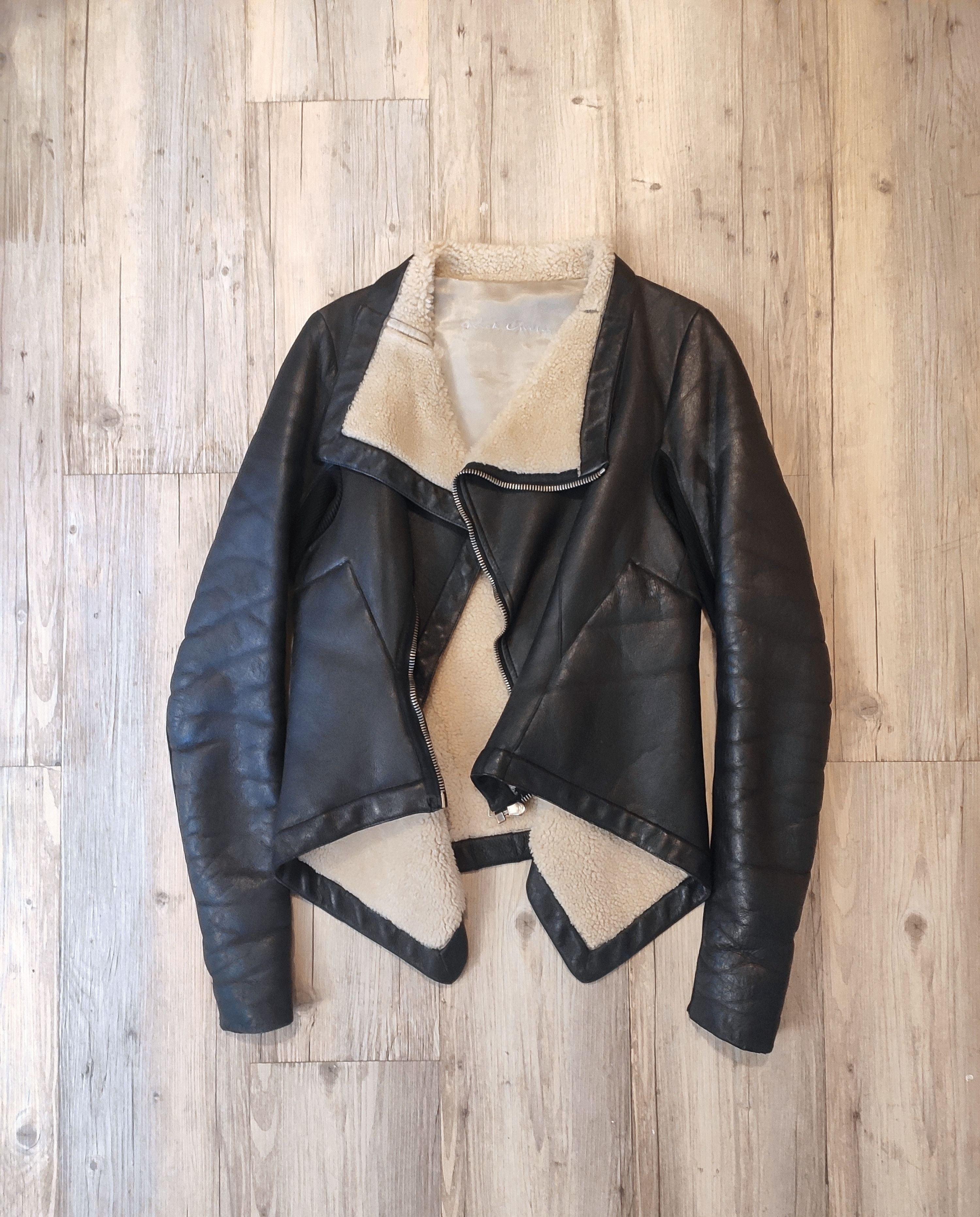 Rick Owens NASKA shearling coat.Like Gareth Pugh or Guidi Size M / US 6-8 / IT 42-44 - 6 Thumbnail