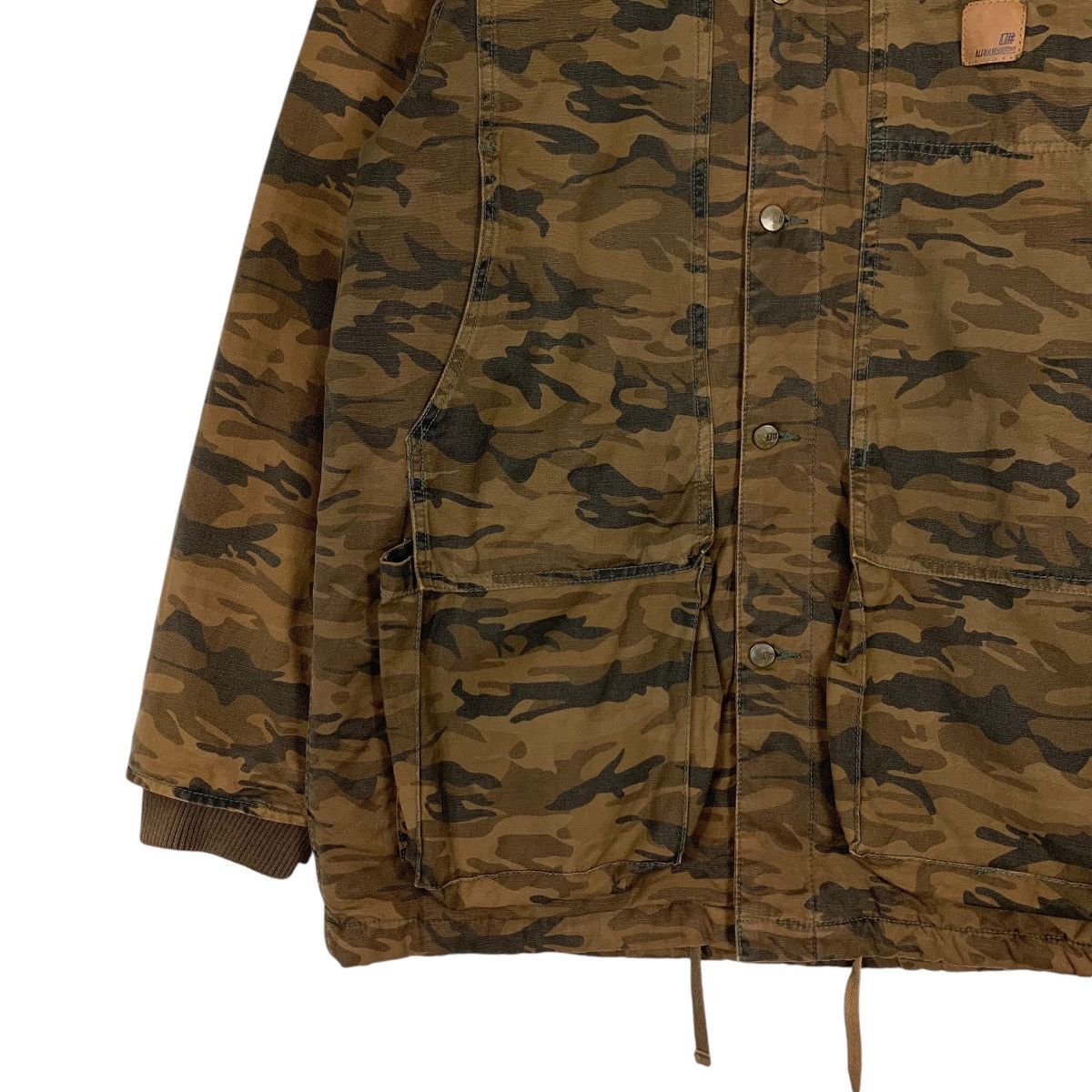Alphanumeric ALPHA NUMERIC Brown Camo Hunting Jacket #1303-C59 Size US L / EU 52-54 / 3 - 3 Thumbnail