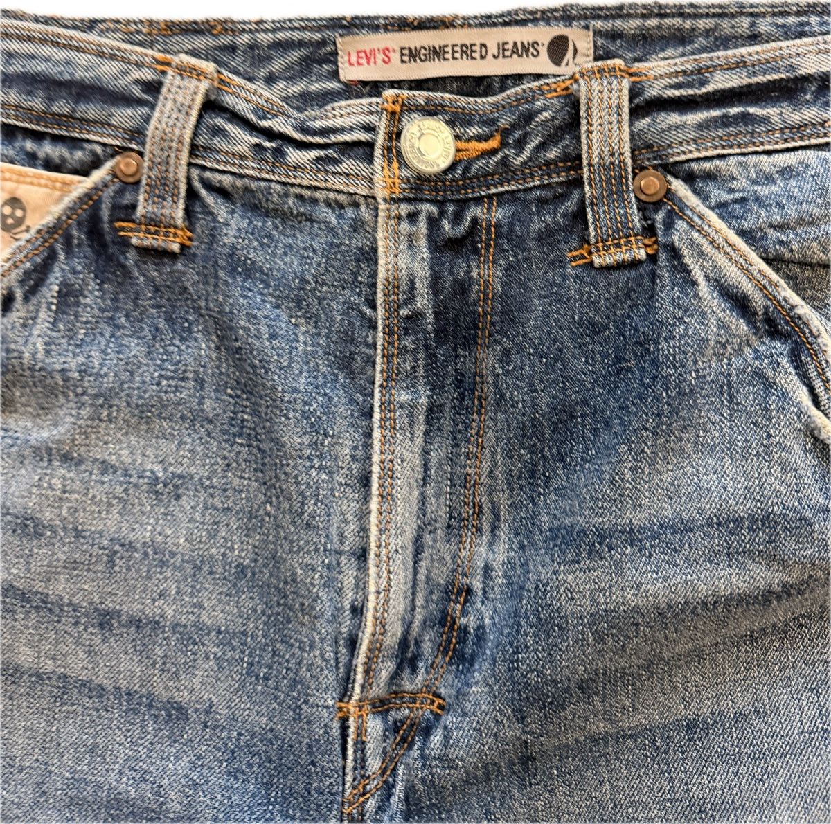 Levi's Levis Engineered Jeans with Skull Pockets Size US 34 / EU 50 - 5 Thumbnail