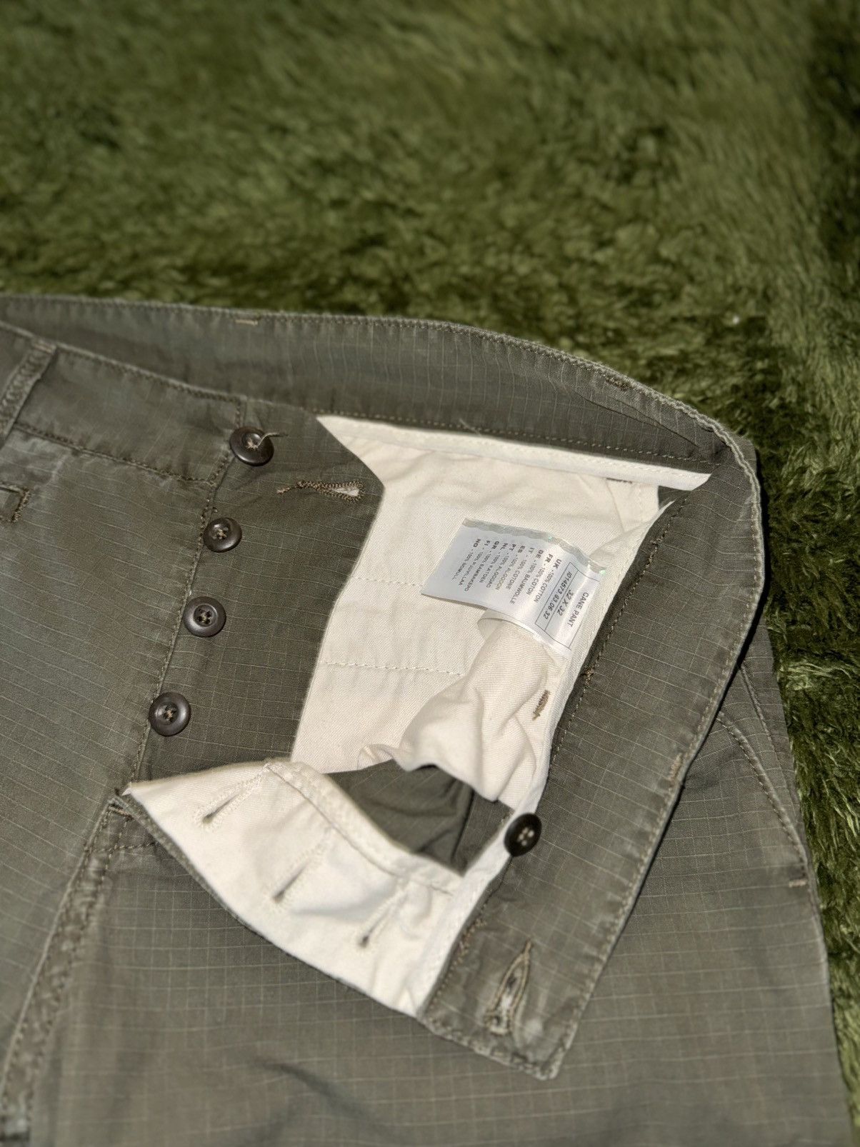 Carhartt Wip [32x32] Carhartt WIP Cane Ripstop Cargo Pants Olive Size US 32 / EU 48 - 3 Thumbnail