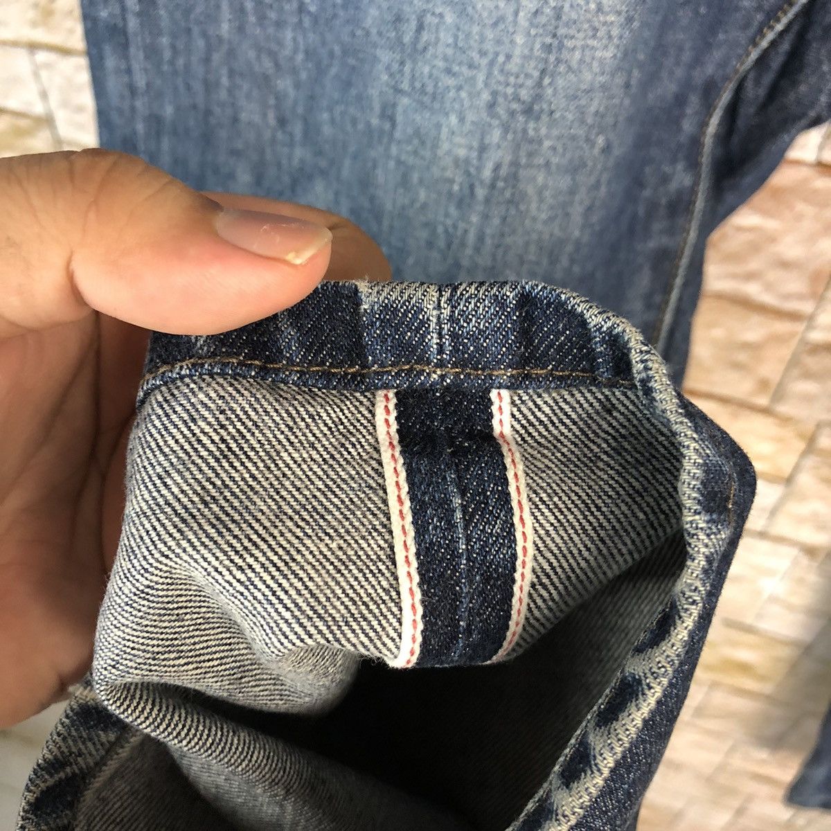 Uniqlo Uniqlo Jeans Blue Denim Pants #7573 Size US 33 - 11 Thumbnail