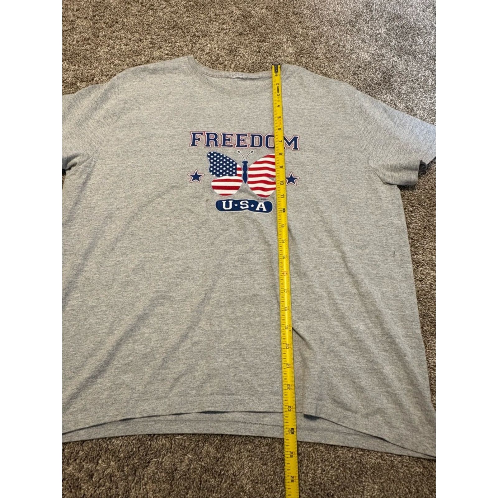 Other (No Brand) Freedom USA Graphic Tee: Best for Size L/XL Size L / US 10 / IT 46 - 7 Thumbnail