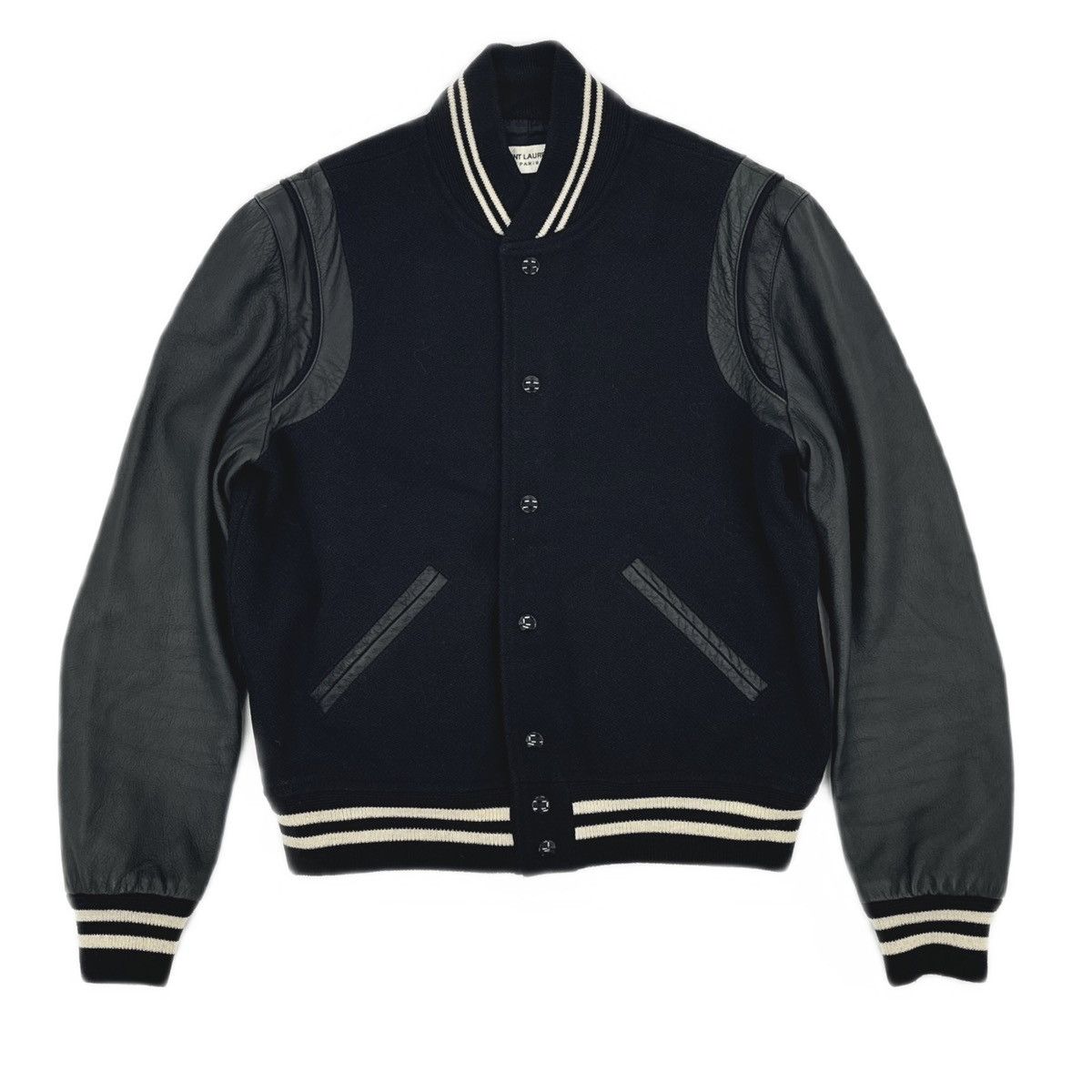 Saint Laurent Paris 2016 Archive baseball jacket