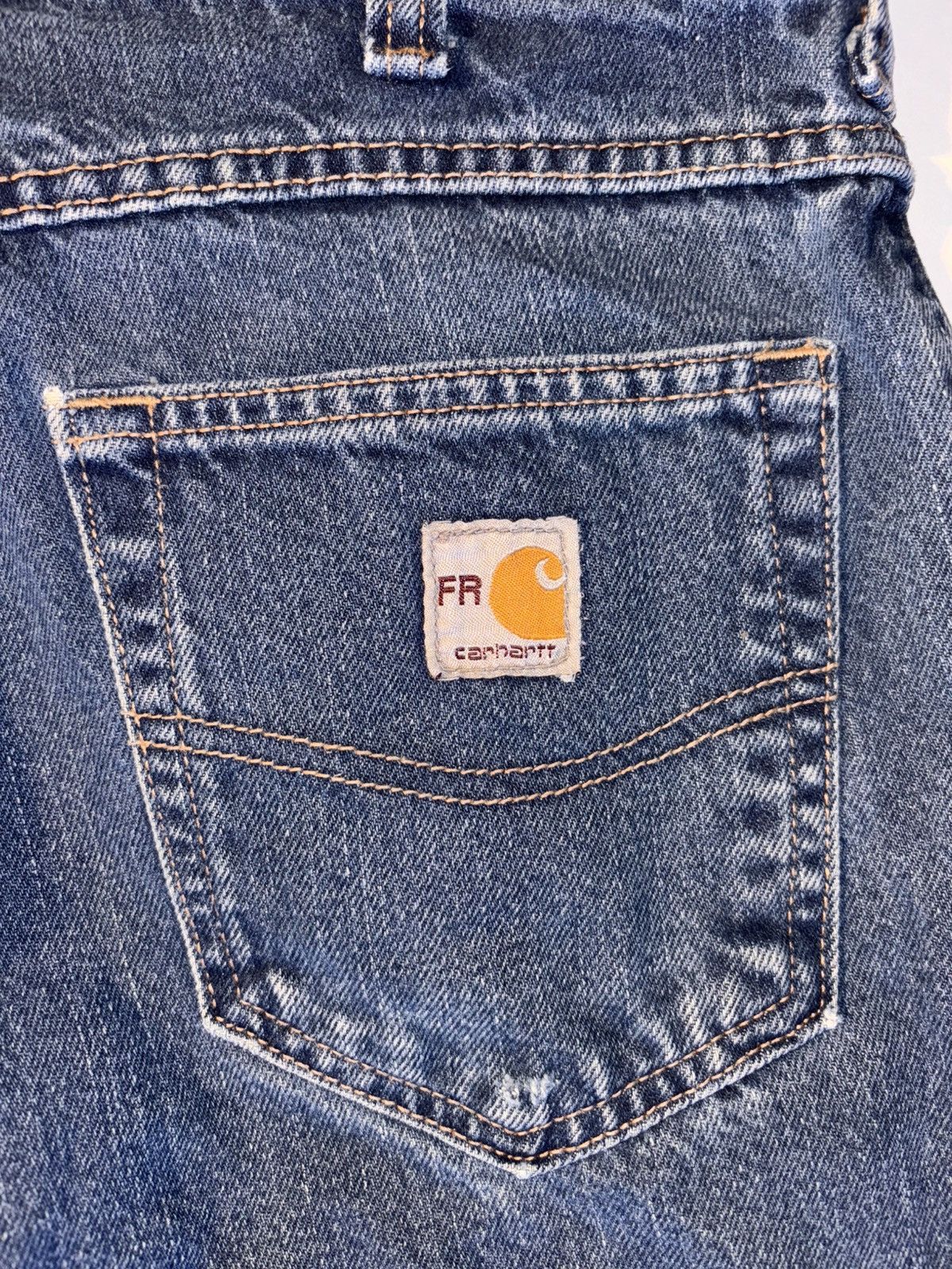 Carhartt Carhartt FR Relaxed Fit Straight Leg Workwear Jeans 33x34 Size US 33 - 11 Thumbnail